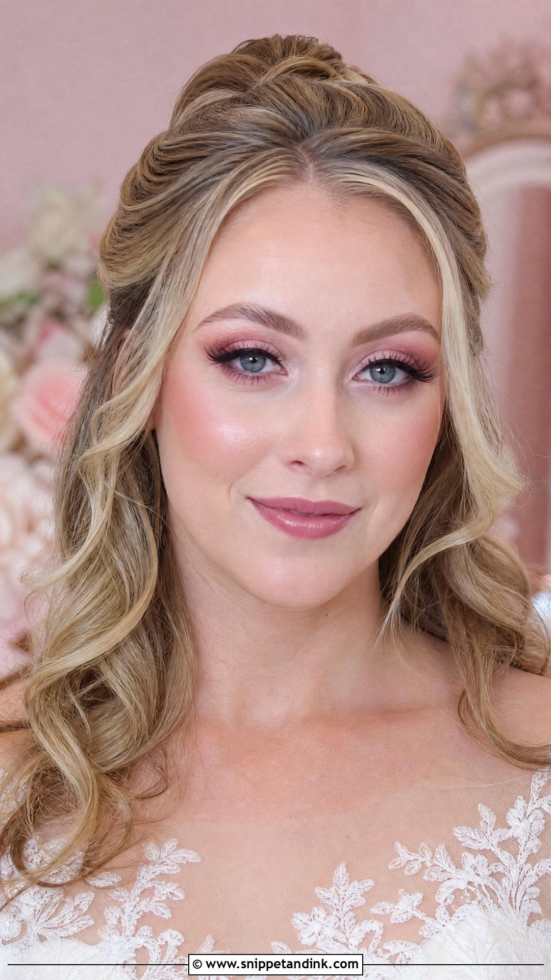 Pink Wedding Makeup for Fair Skin - Snippet and Ink - 20 Wedding Makeup for Fair Skin Ideas