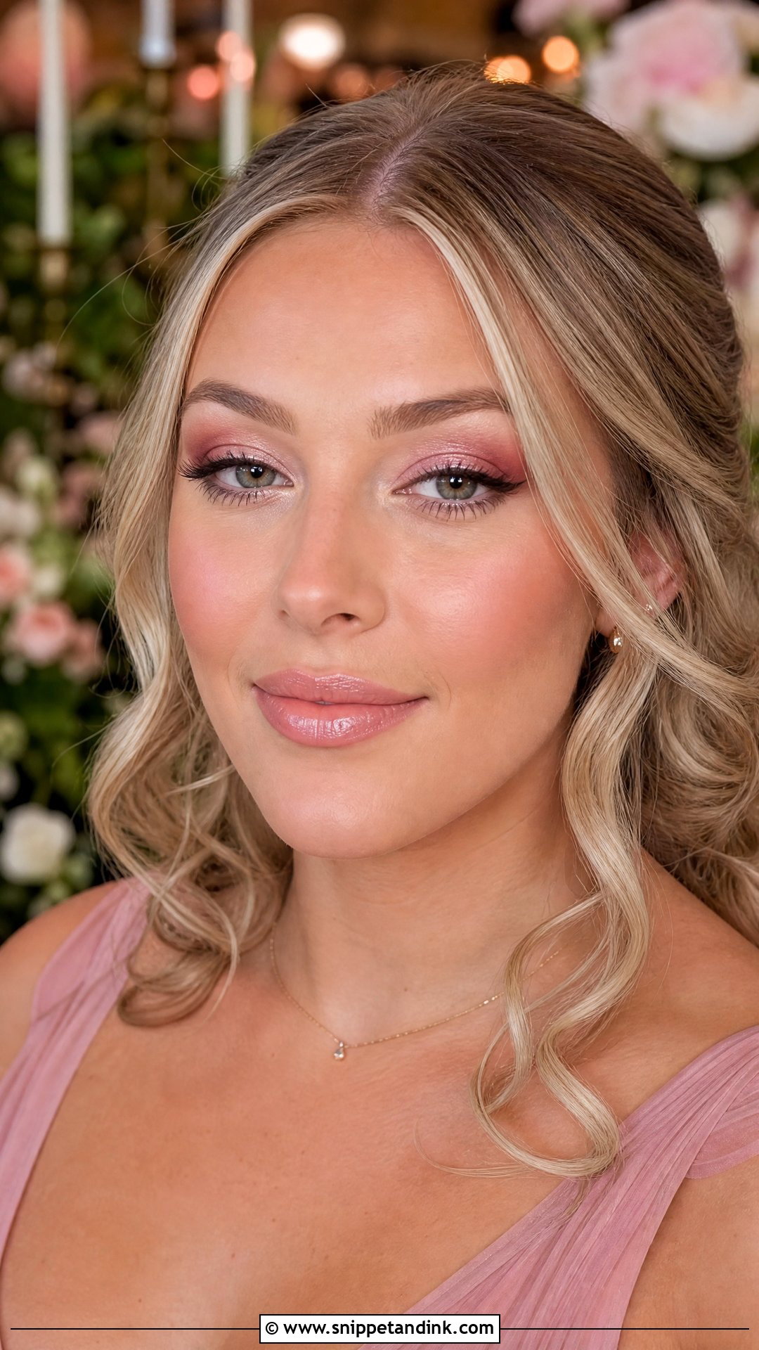 Pink Wedding Makeup for Hazel Eyes - Snippet and Ink - 25 Wedding Makeup for Hazel Eyes