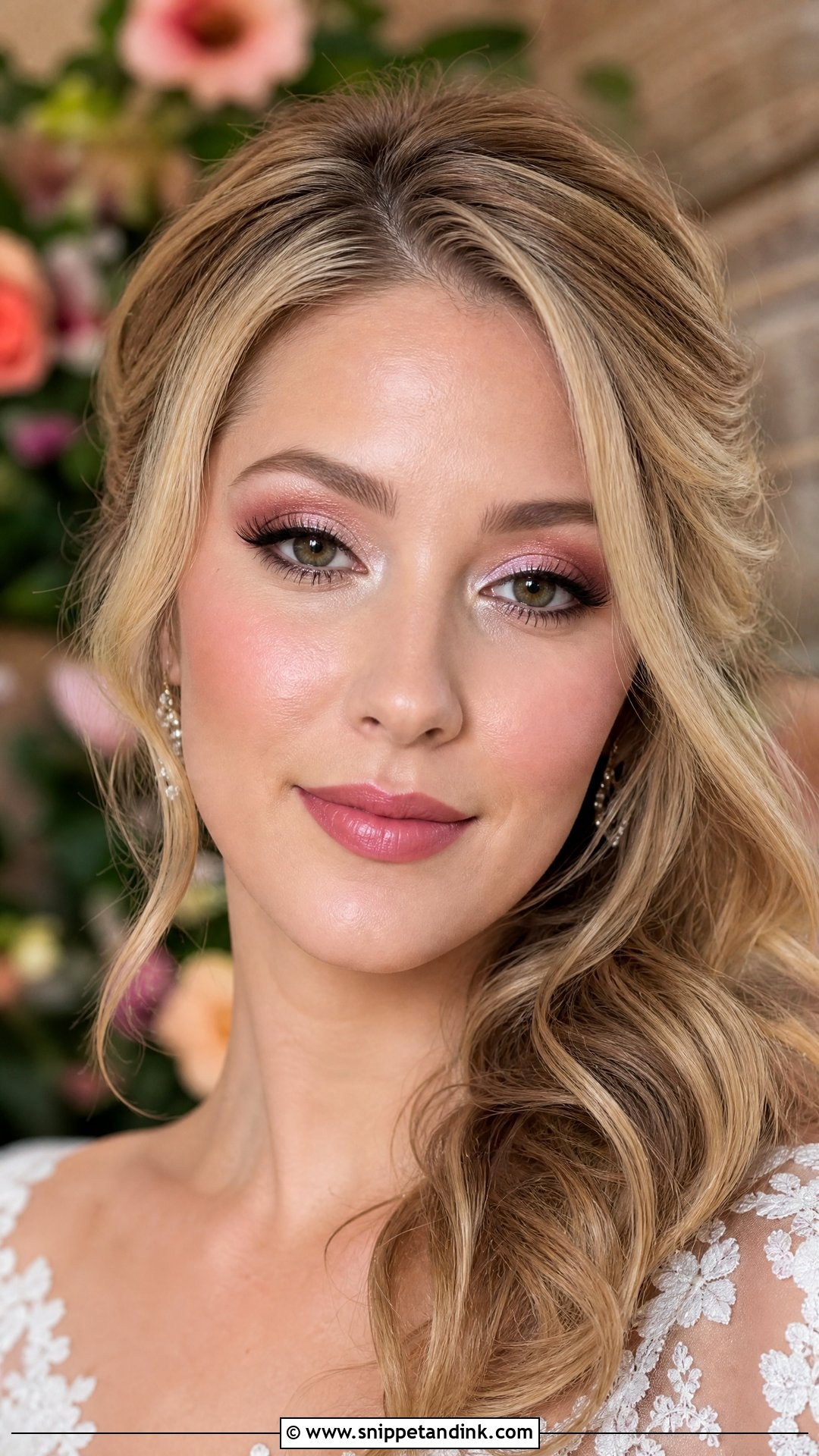 Pink Wedding Makeup for Hooded Eyes - Snippet and Ink - 25 Wedding Makeup for Hooded Eyes