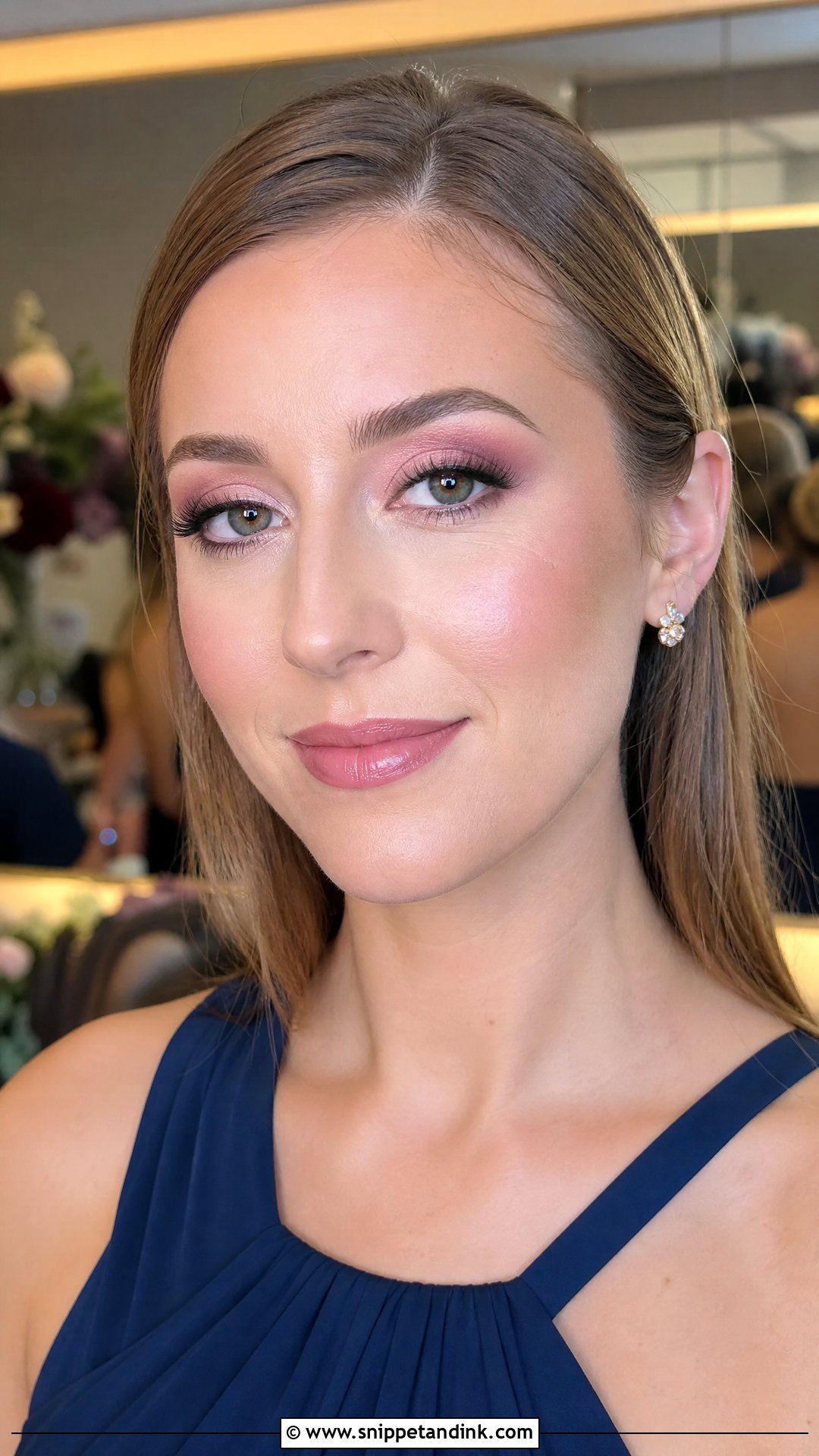 Pink Wedding Party Makeup - Snippet and Ink - 25 Makeup for Wedding Party Ideas