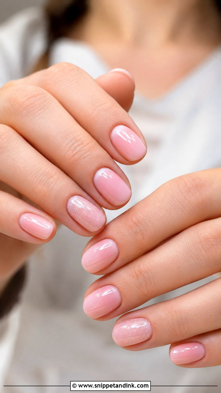 Pink Wedding Ring Nails - Snippet and Ink - 20 Wedding Ring Nails