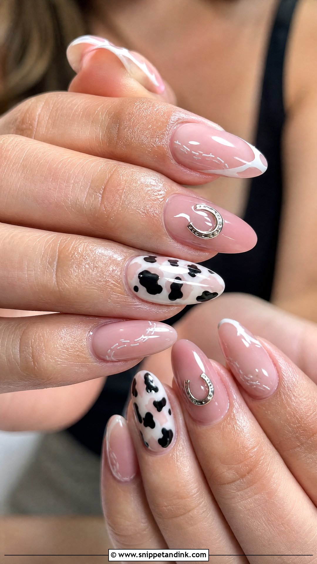 Pink Western Wedding Nails - Snippet and Ink - 25 Western Wedding Nails