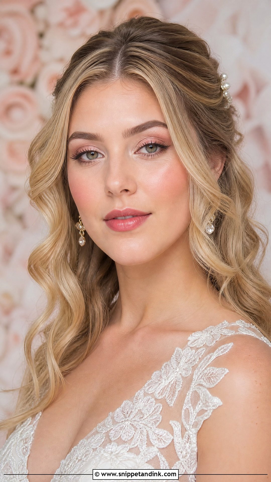 Pink White Wedding Makeup - Snippet and Ink - 20 White Wedding Makeup Ideas