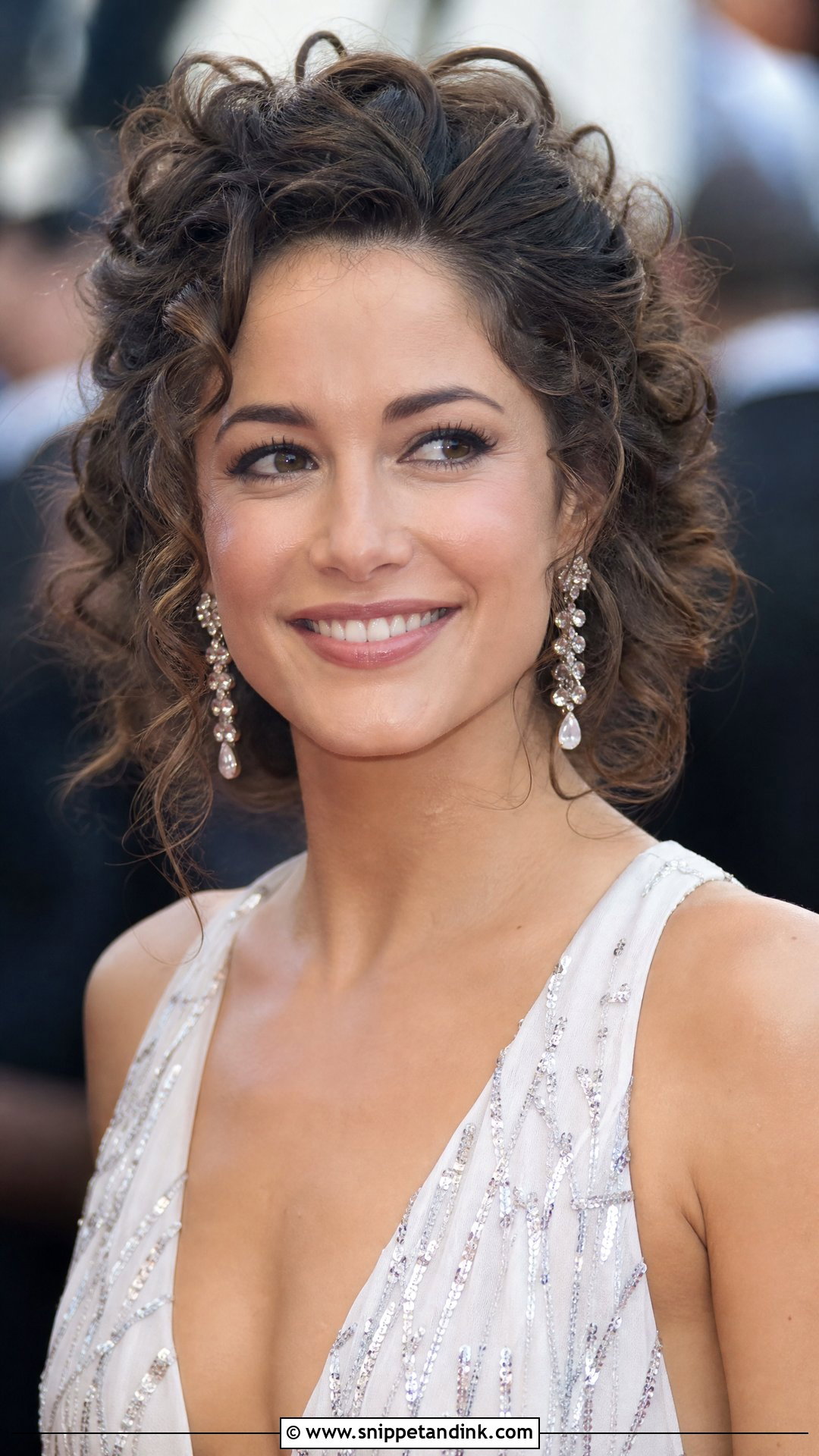 Pinned Back Curls with Volume - Snippet and Ink - 20 Summer Wedding Hairstyles for Guests