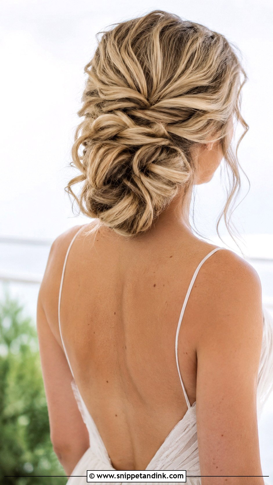 Pinned Back Waves - Snippet and Ink - 20 Simple Updo Wedding Hairstyles