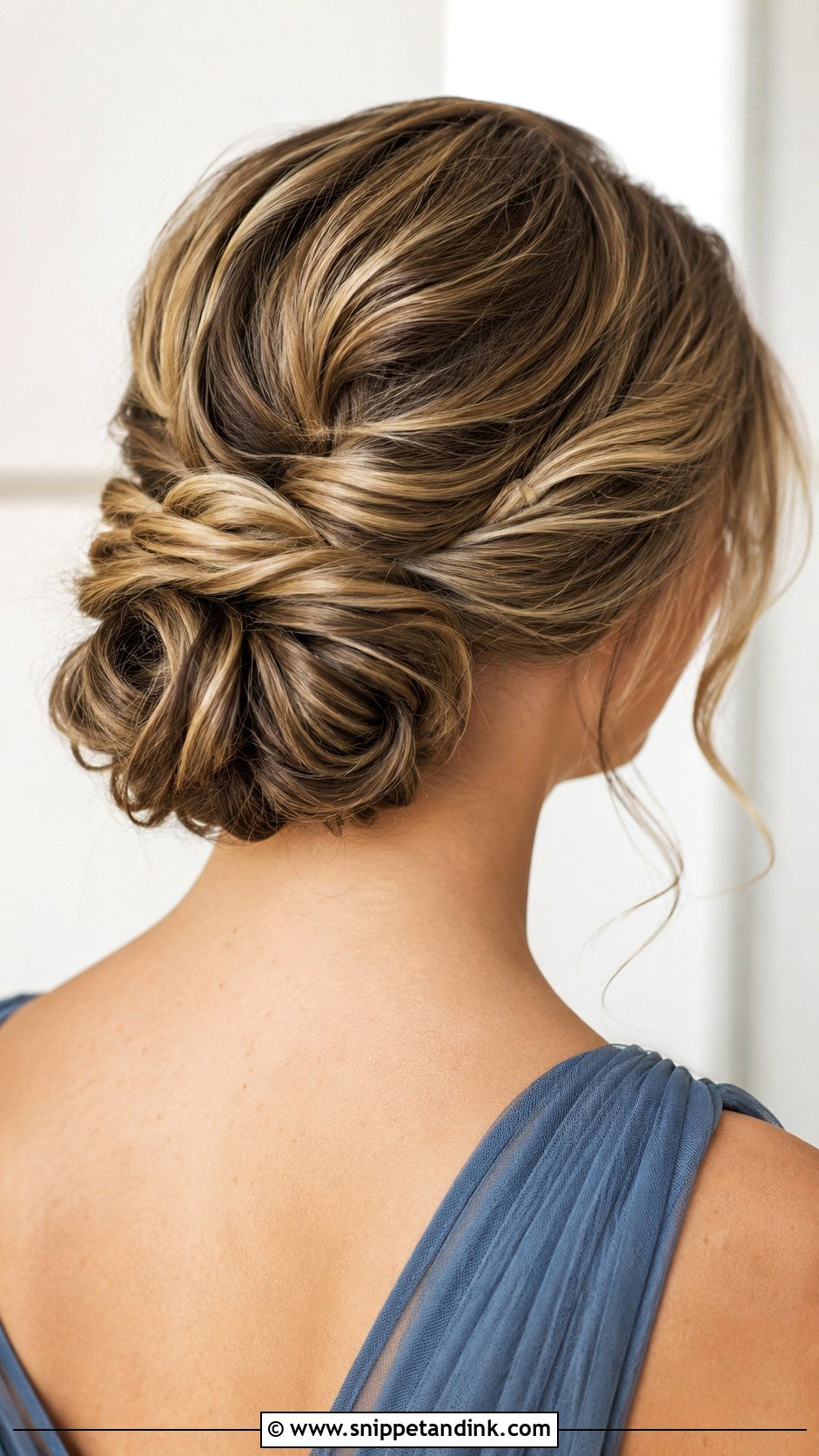 Pinned Low Bun For Short Hair - Snippet and Ink - 20 Short Hair Bridesmaid Hairstyles Updo Low Buns