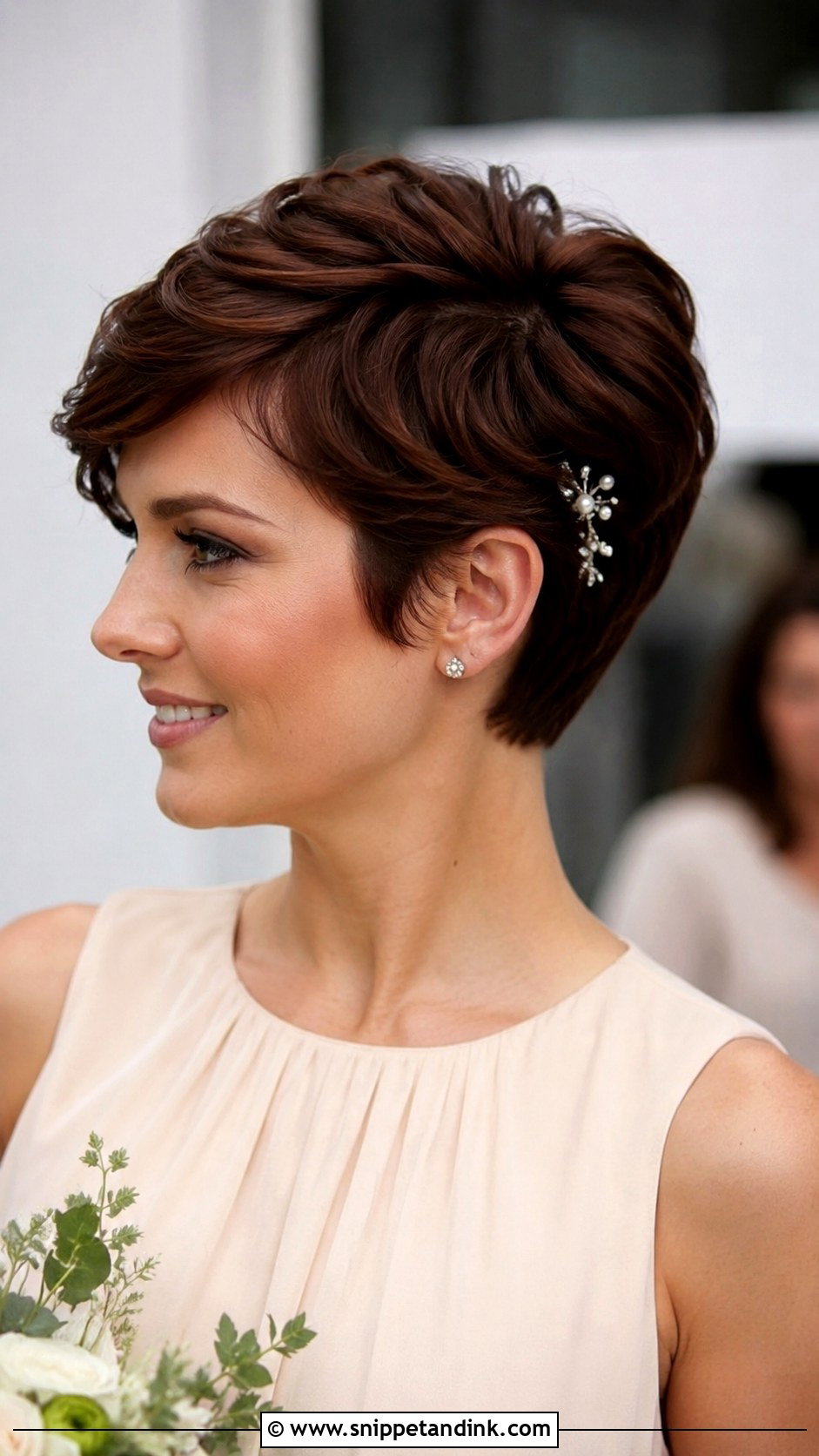 Pixie Cut Bridesmaid Hair - Snippet and Ink - 30 Bridesmaid Hair Styles