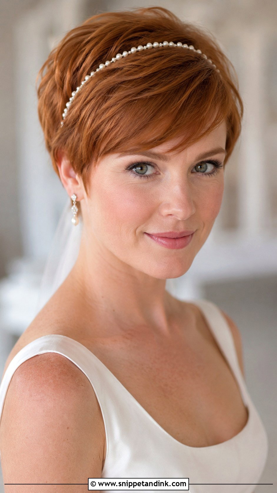 Pixie Cut Wedding Hairstyle - Snippet and Ink - 15 Unique Hairstyles for Wedding