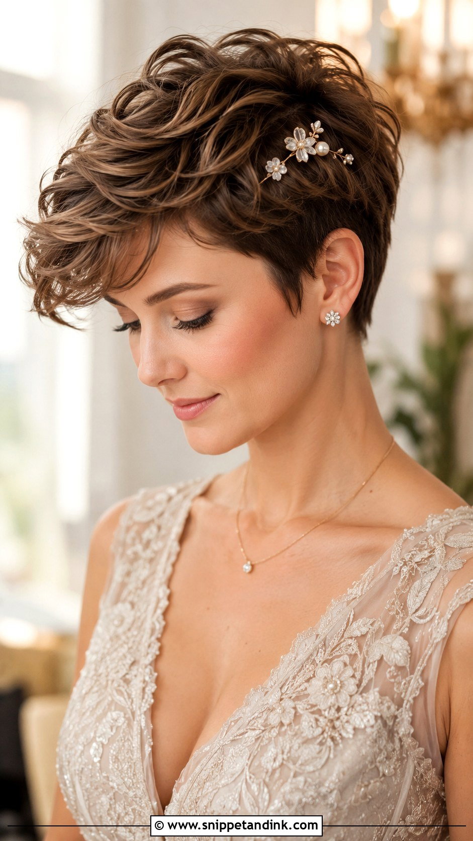 Pixie Cut With Soft Volume - Snippet and Ink - 25 Pixie Cut Wedding Hair Ideas