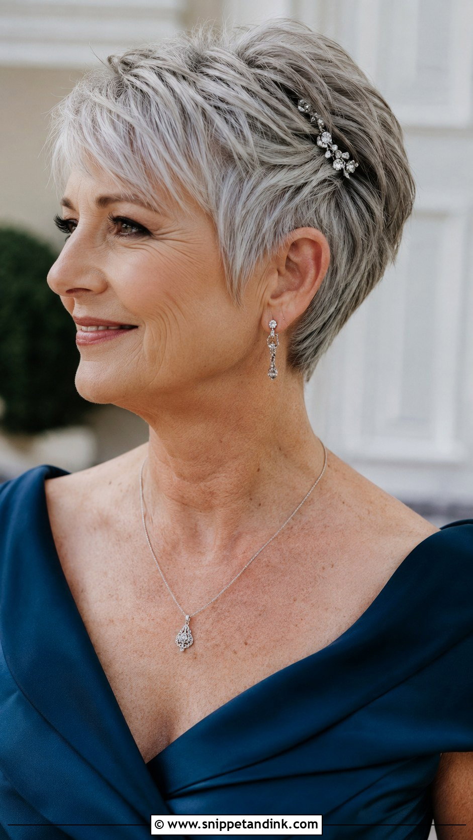 Pixie Cut for Mother of the Bride - Snippet and Ink - 25 Mother of Bride Wedding Hair Ideas
