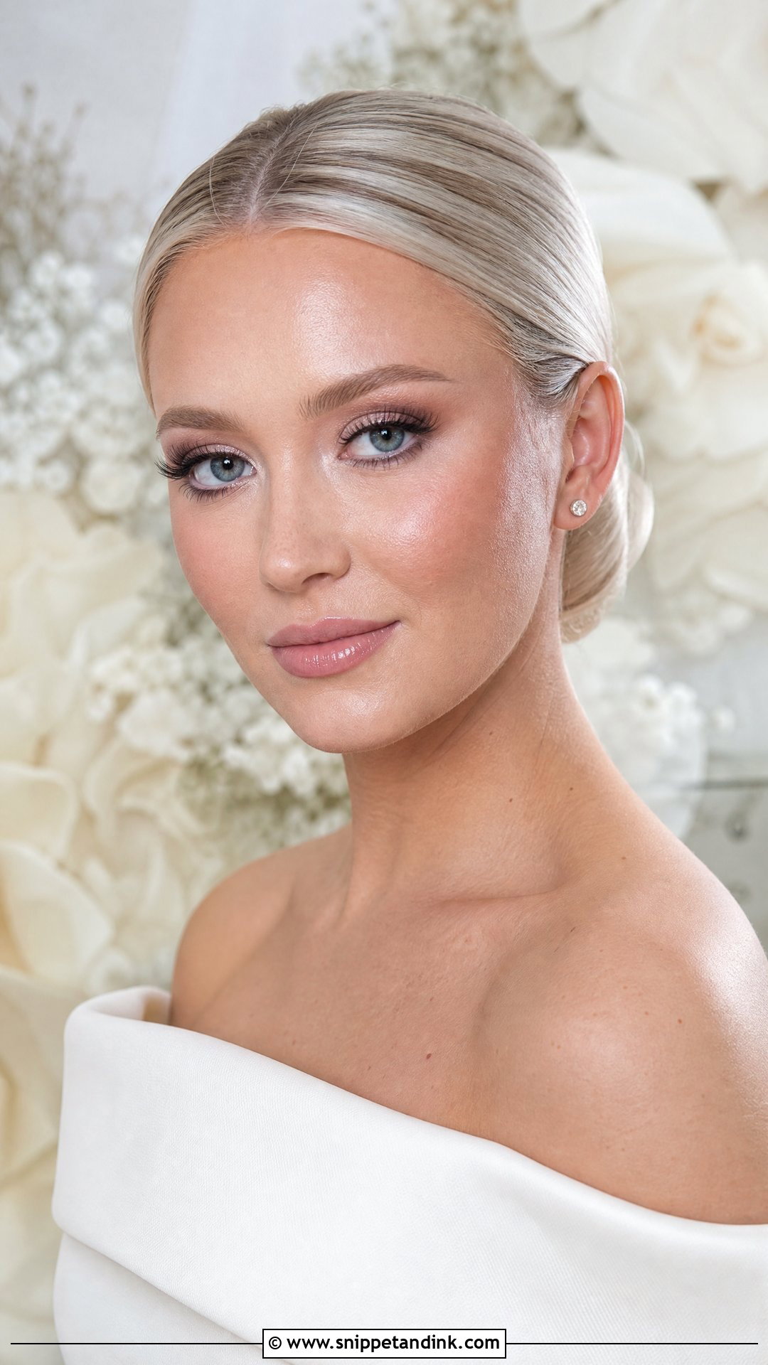 Platinum Blonde Wedding Makeup - Snippet and Ink - 20 Wedding Makeup for Blondes