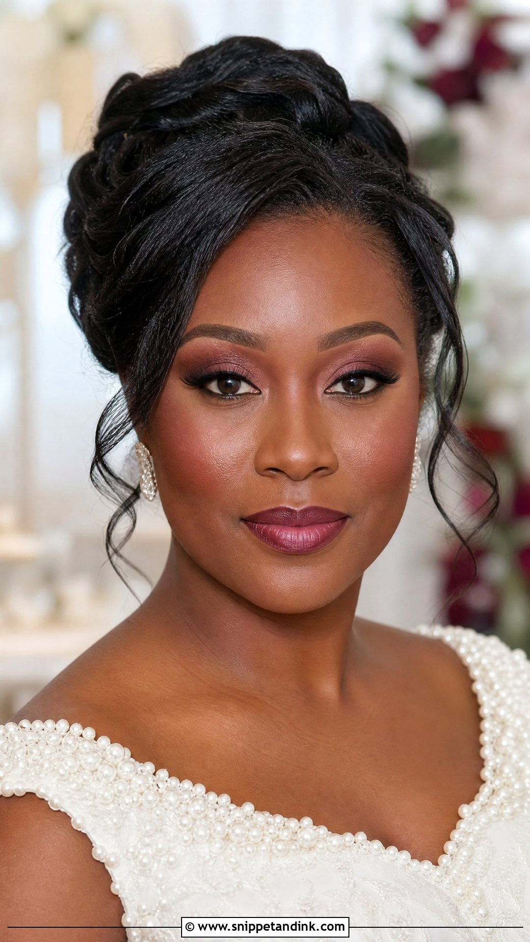 Plum Bridal Makeup - Snippet and Ink - 25 Bridal Makeup Inspiration Ideas