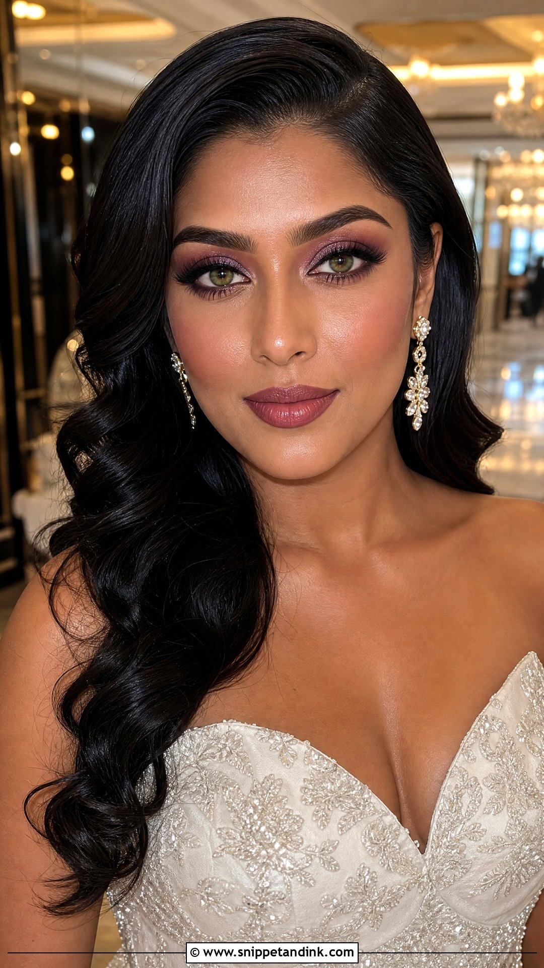 Plum Bridal Makeup For Green Eyes - Snippet and Ink - 30 Bridal Makeup for Green Eyes