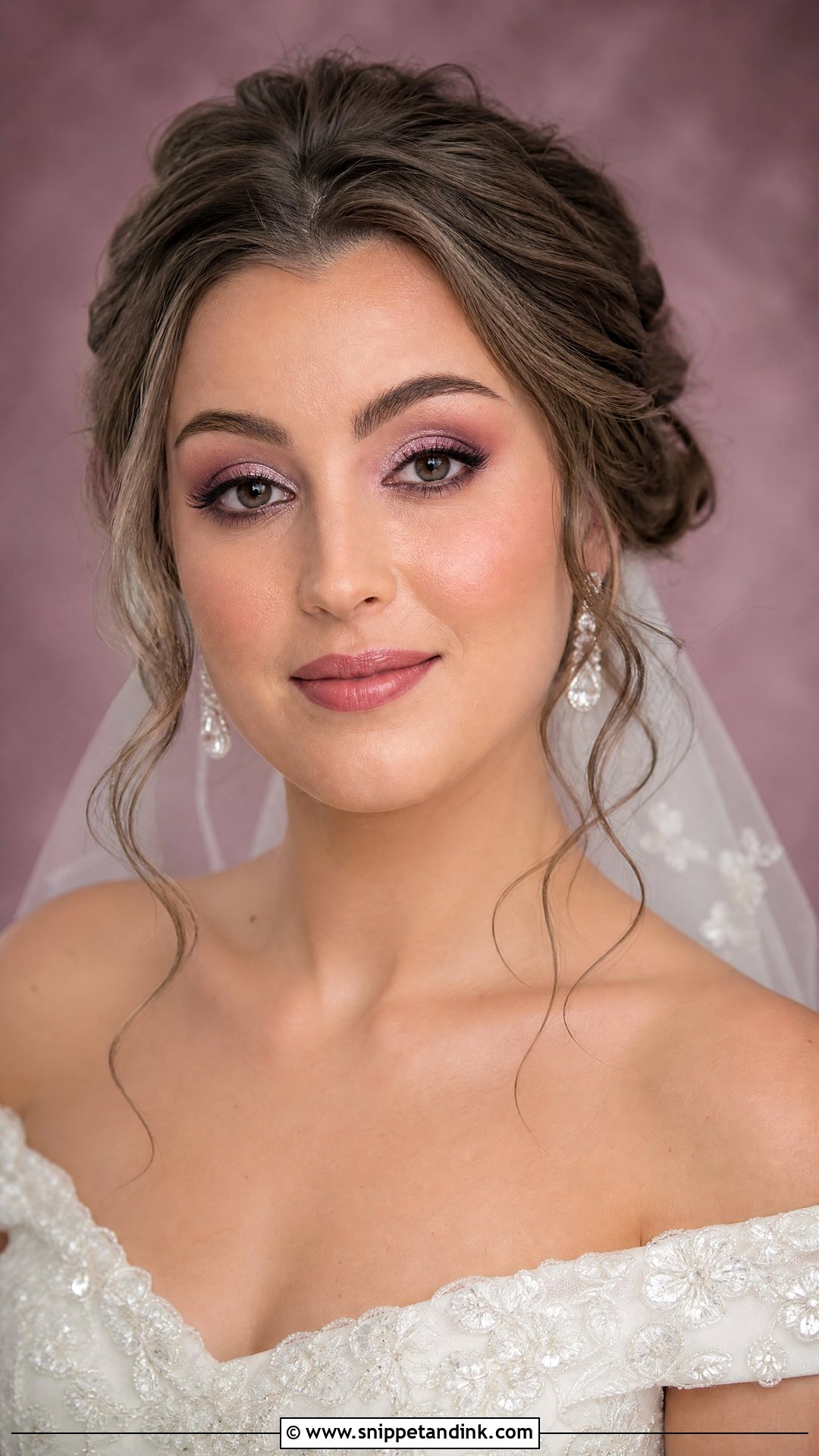 Plum Bridal Makeup For Hazel Eyes - Snippet and Ink - 25 Bridal Makeup for Hazel Eyes