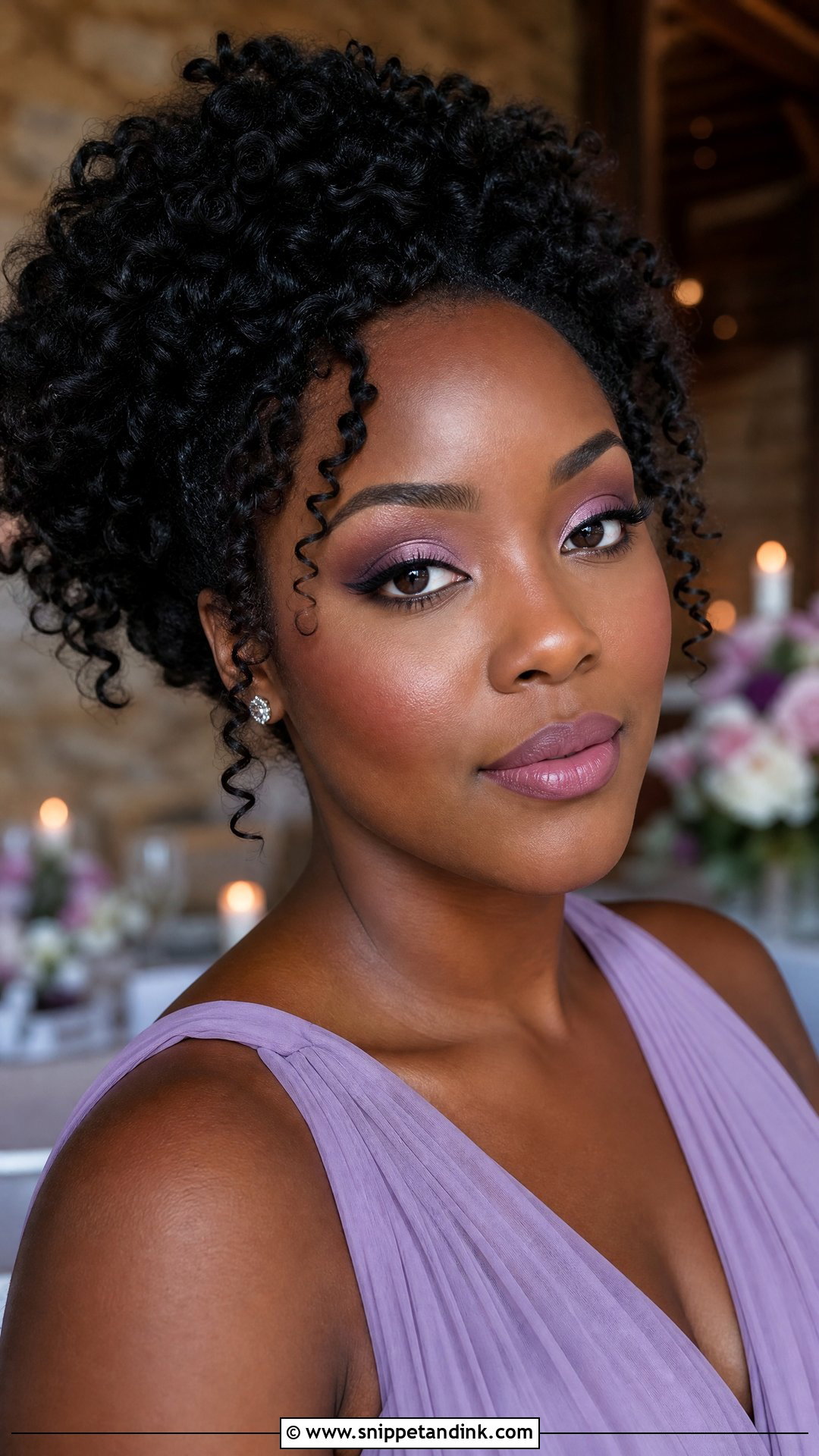 Plum Bridesmaid Makeup for Brown Eyes - Snippet and Ink - 20 Bridesmaid Makeup for Brown Eyes Wedding