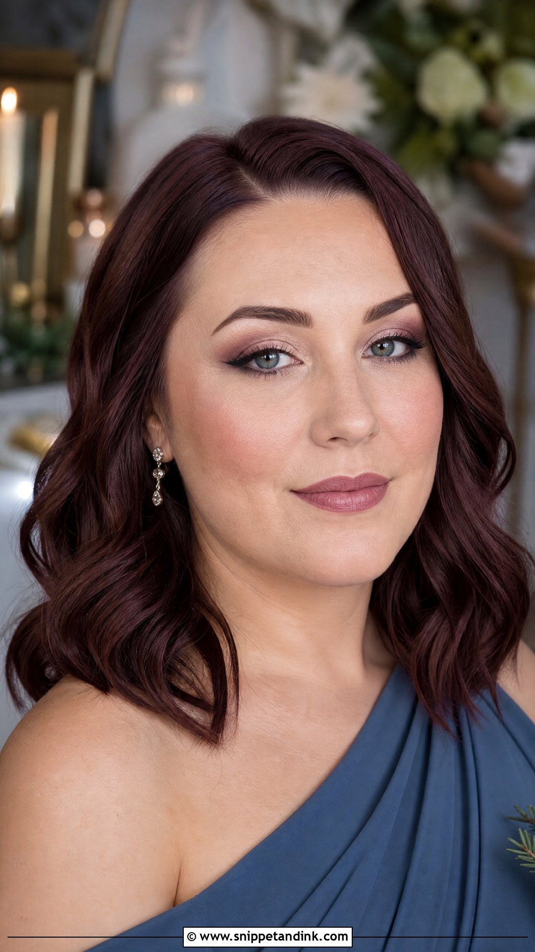 Plum Bridesmaid Makeup - Snippet and Ink - 20 Makeup Looks for Wedding Bridesmaid