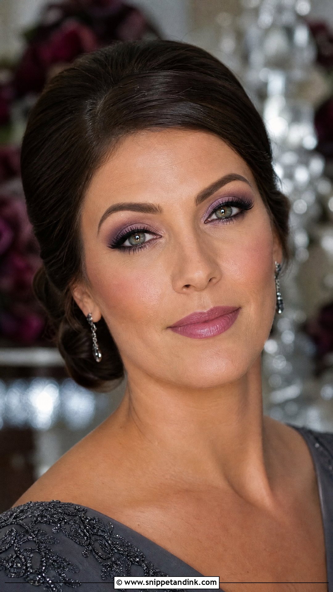 Plum Eye Mother Of Bride Makeup - Snippet and Ink - 30 Mother of Bride Makeup Ideas