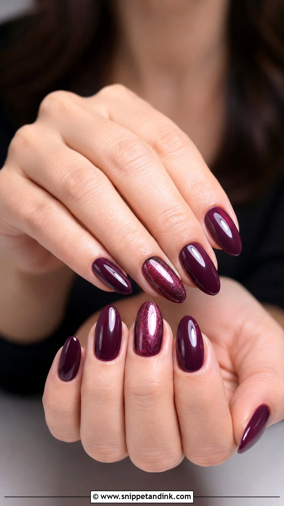 Plum October Wedding Nails - Snippet and Ink - 20 October Wedding Nails