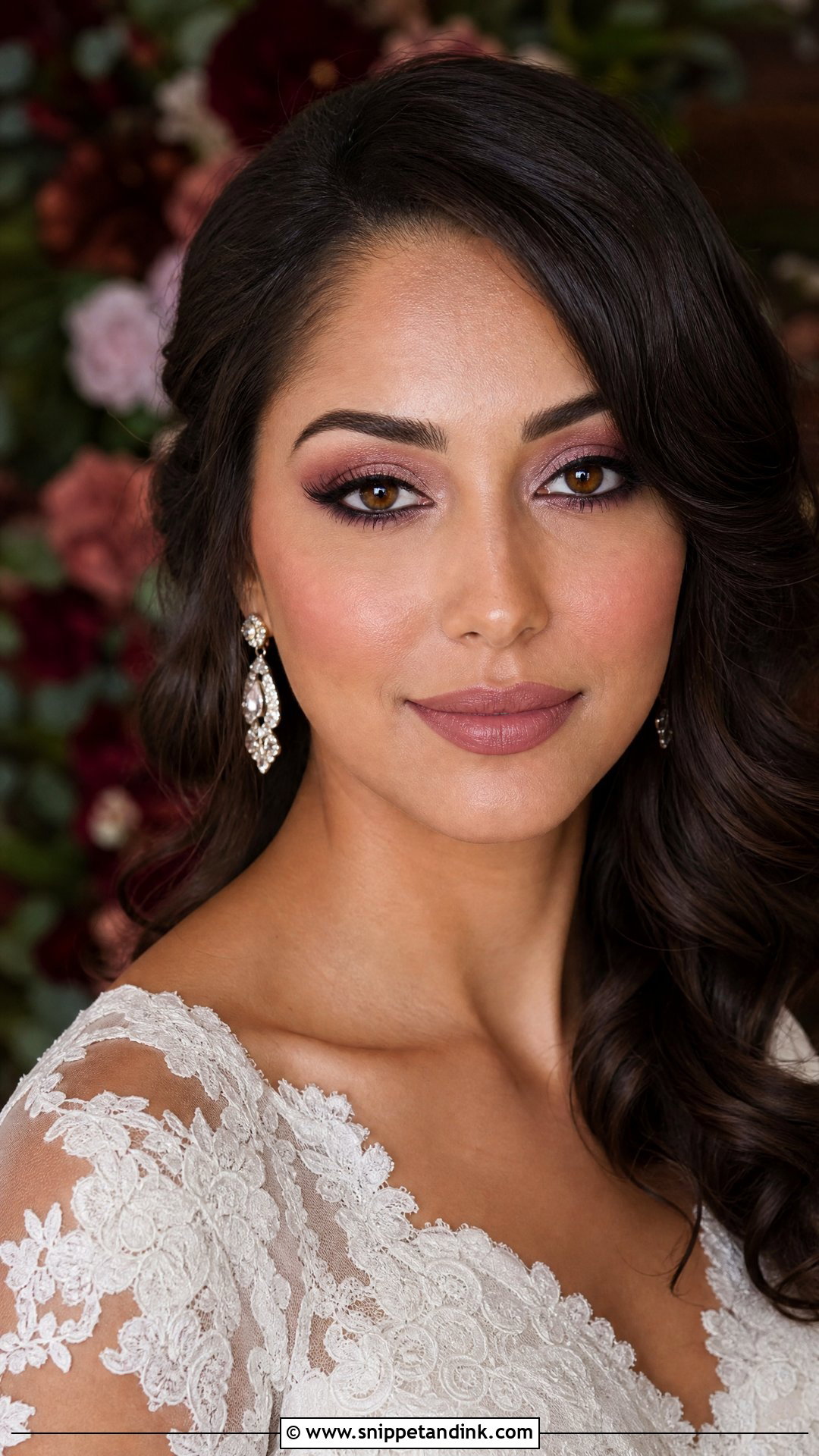 Plum Wedding Eye Makeup for Brown Eyes - Snippet and Ink - 20 Wedding Eye Makeup for Brown Eyes