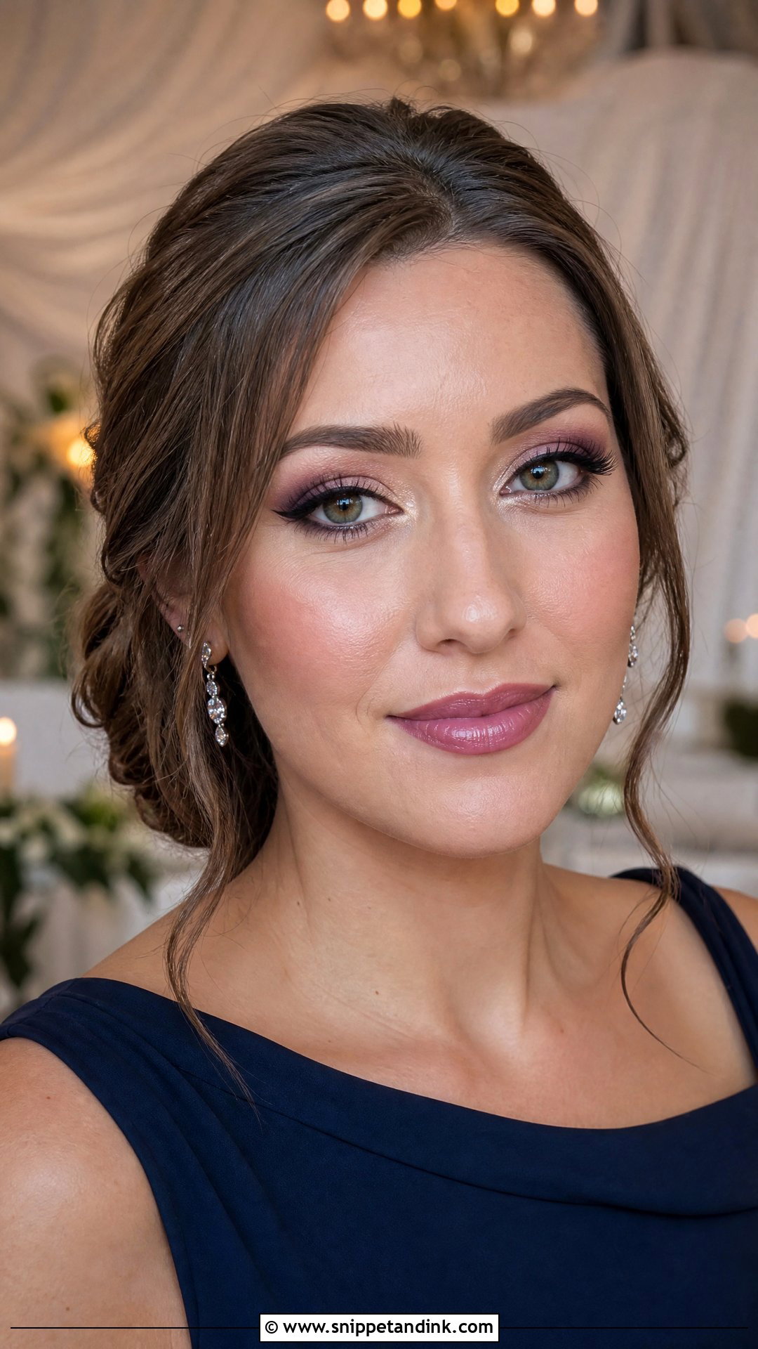Plum Wedding Guest Makeup for Hazel Eyes - Snippet and Ink - 20 Wedding Guest Makeup for Hazel Eyes