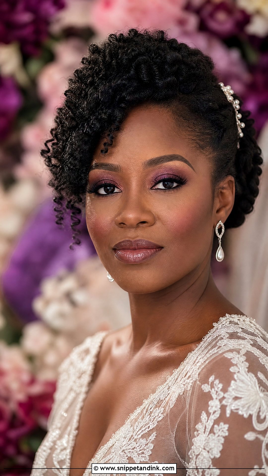 Plum Wedding Makeup For Black Women - Snippet and Ink - 25 Wedding Makeup Black Women
