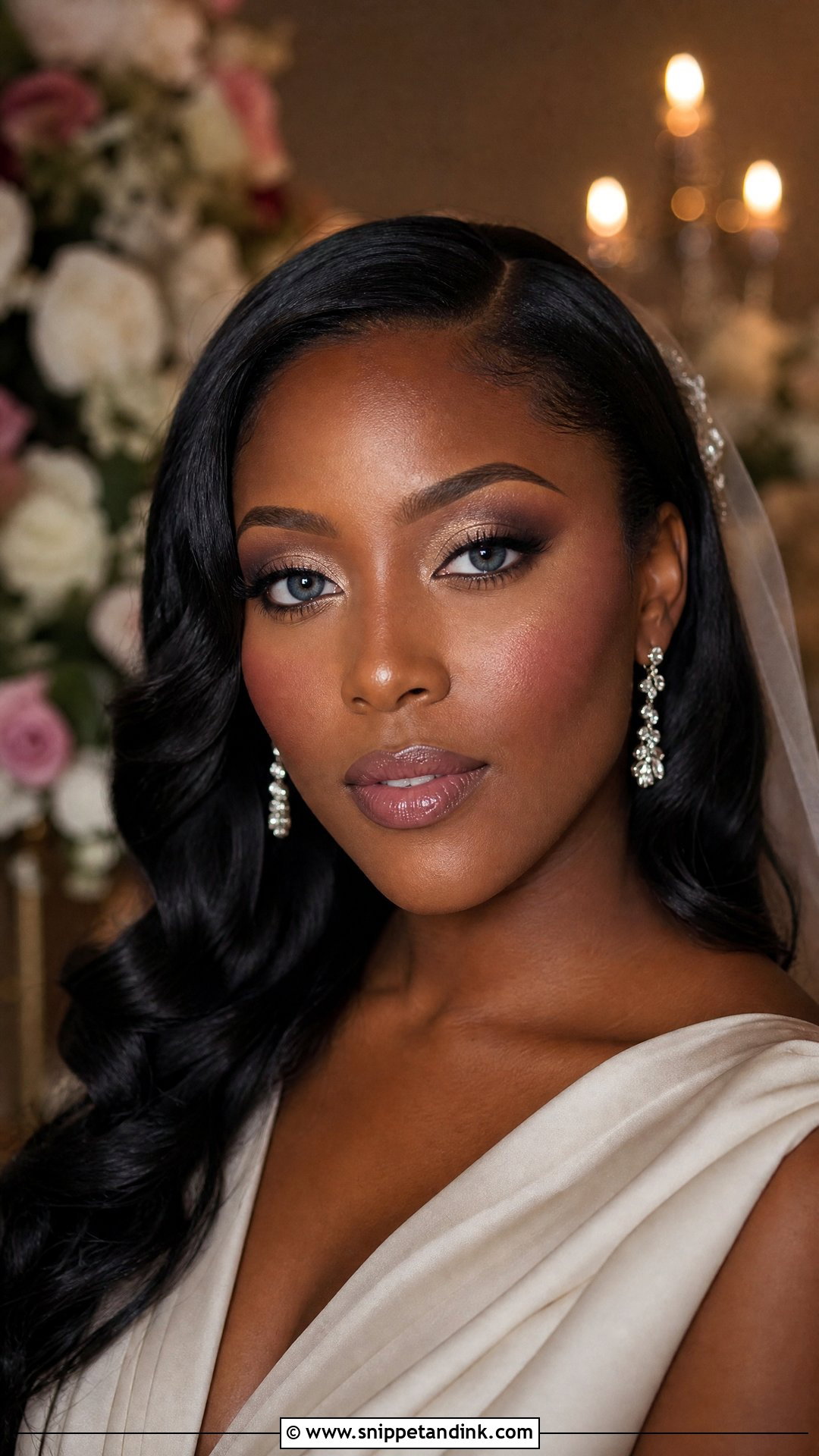 Plum Wedding Makeup For Blue Eyes - Snippet and Ink - 35 Wedding Makeup for Blue Eyes