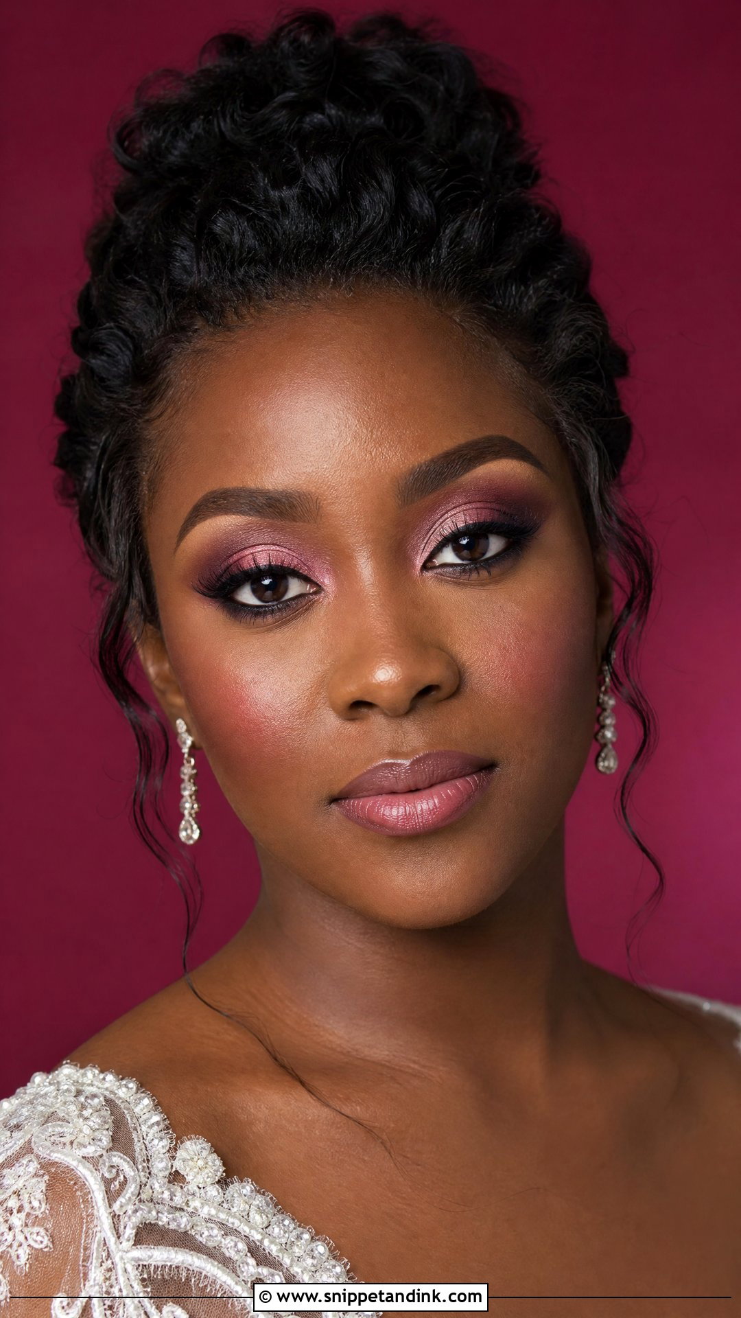 Plum Wedding Makeup For Brown Eyes - Snippet and Ink - 25 Best Wedding Makeup for Brown Eyes