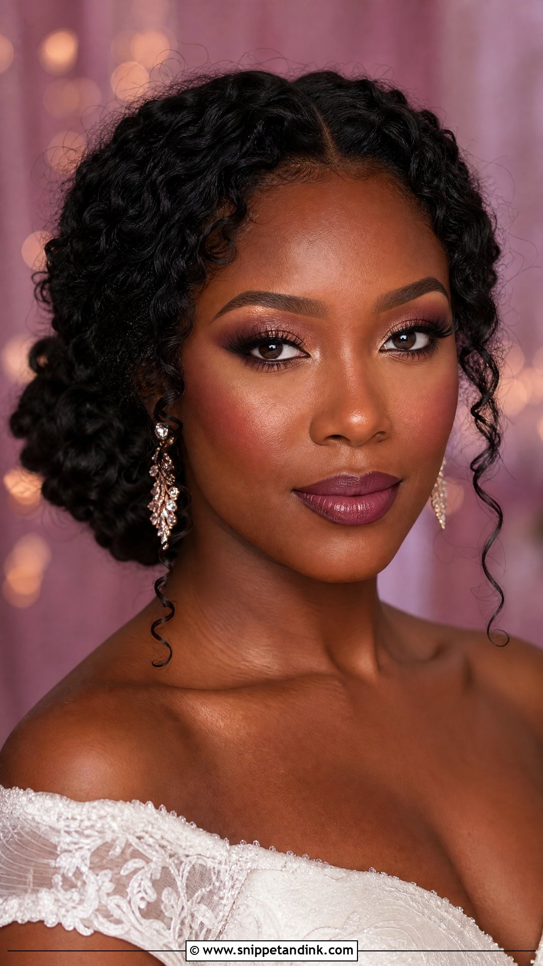 Plum Wedding Makeup For Brown Skin - Snippet and Ink - 20 Wedding Makeup for Brown Skin Ideas