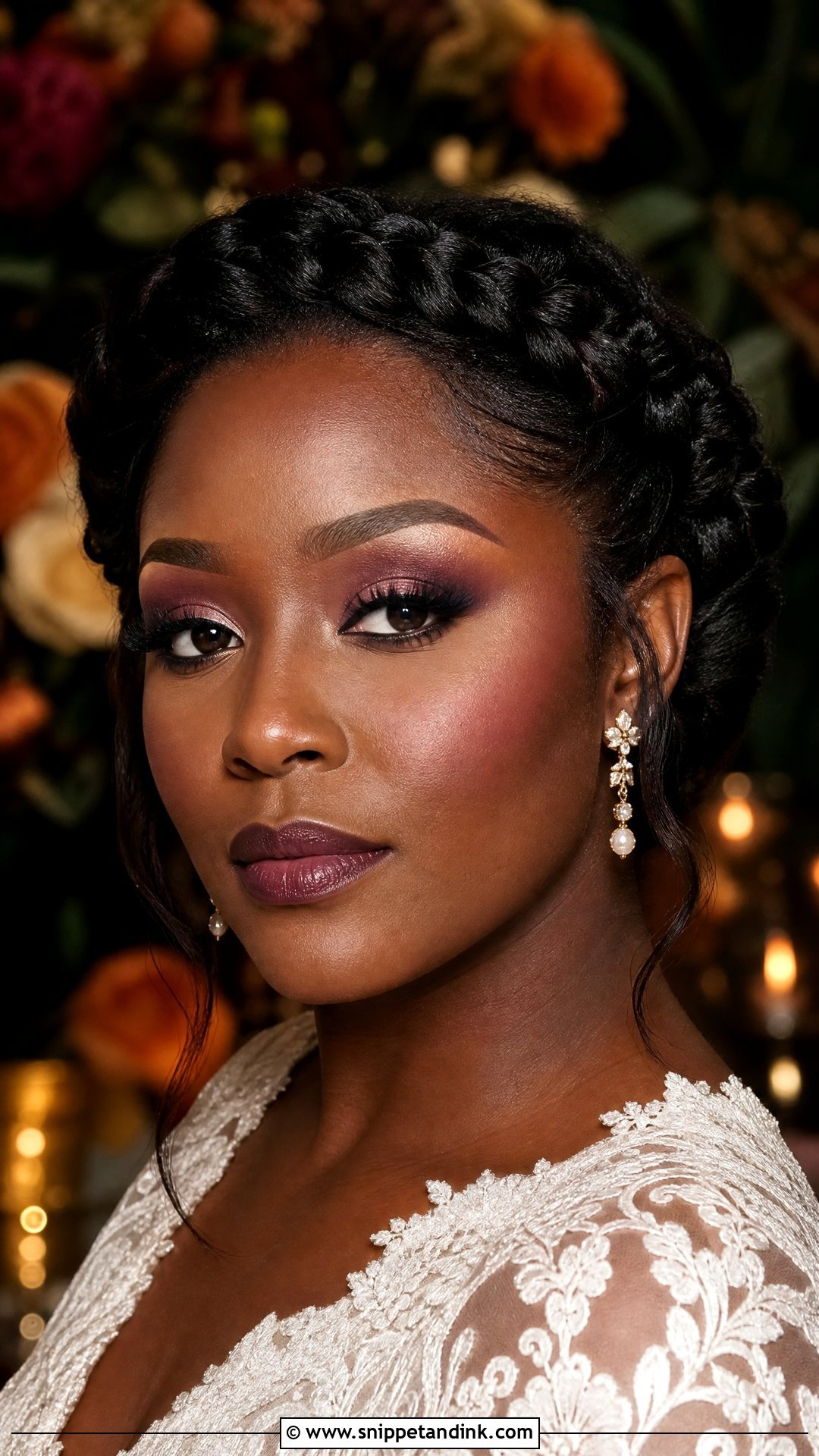 Plum Wedding Makeup For Dark Skin - Snippet and Ink - 25 Wedding Makeup Dark Skin Ideas