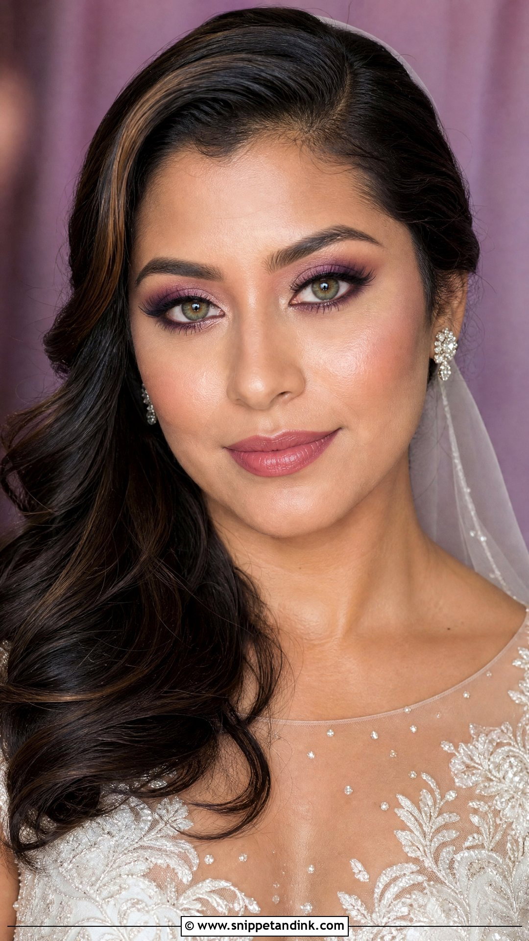 Plum Wedding Makeup for Green Eyes - Snippet and Ink - 20 Soft Wedding Makeup for Green Eyes