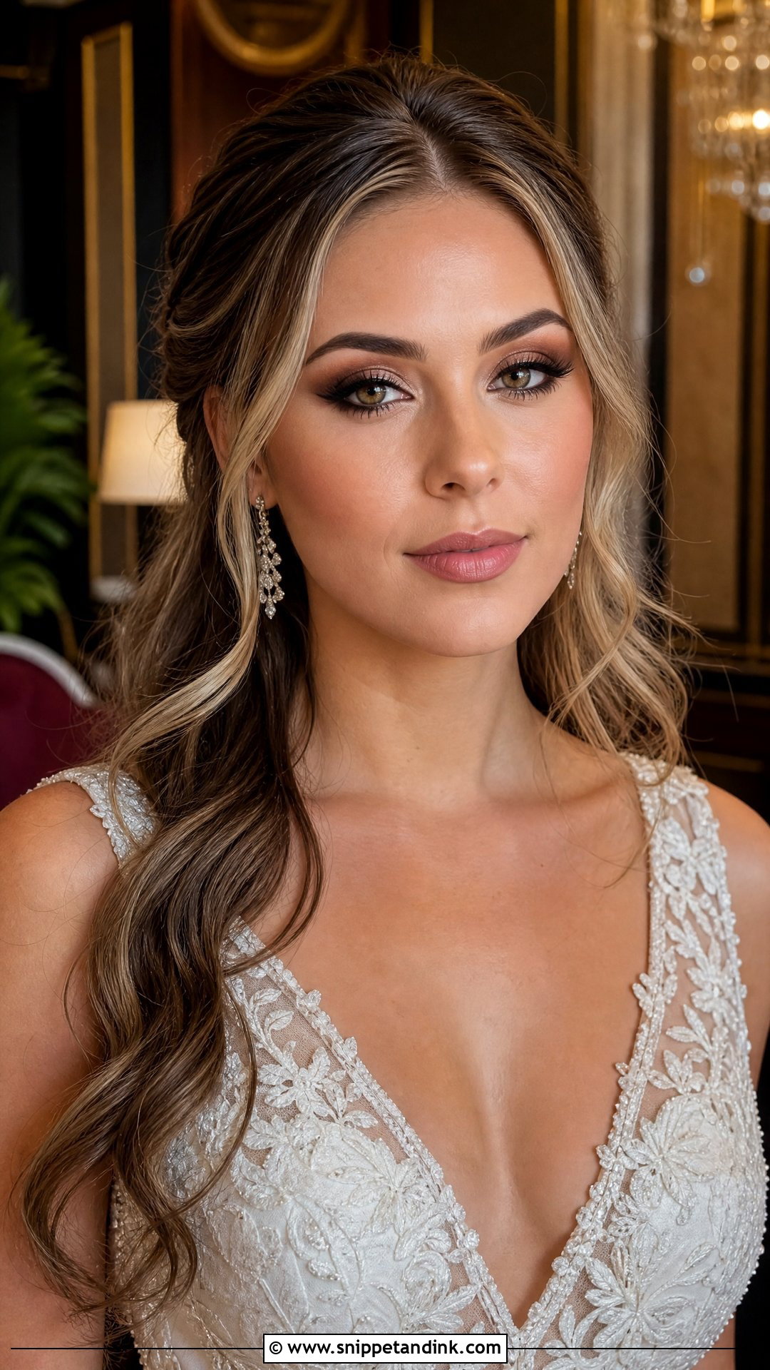 Plus Size Bridal Smokey Eye Makeup - Snippet and Ink - 20 Plus Size Bridal Makeup Ideas