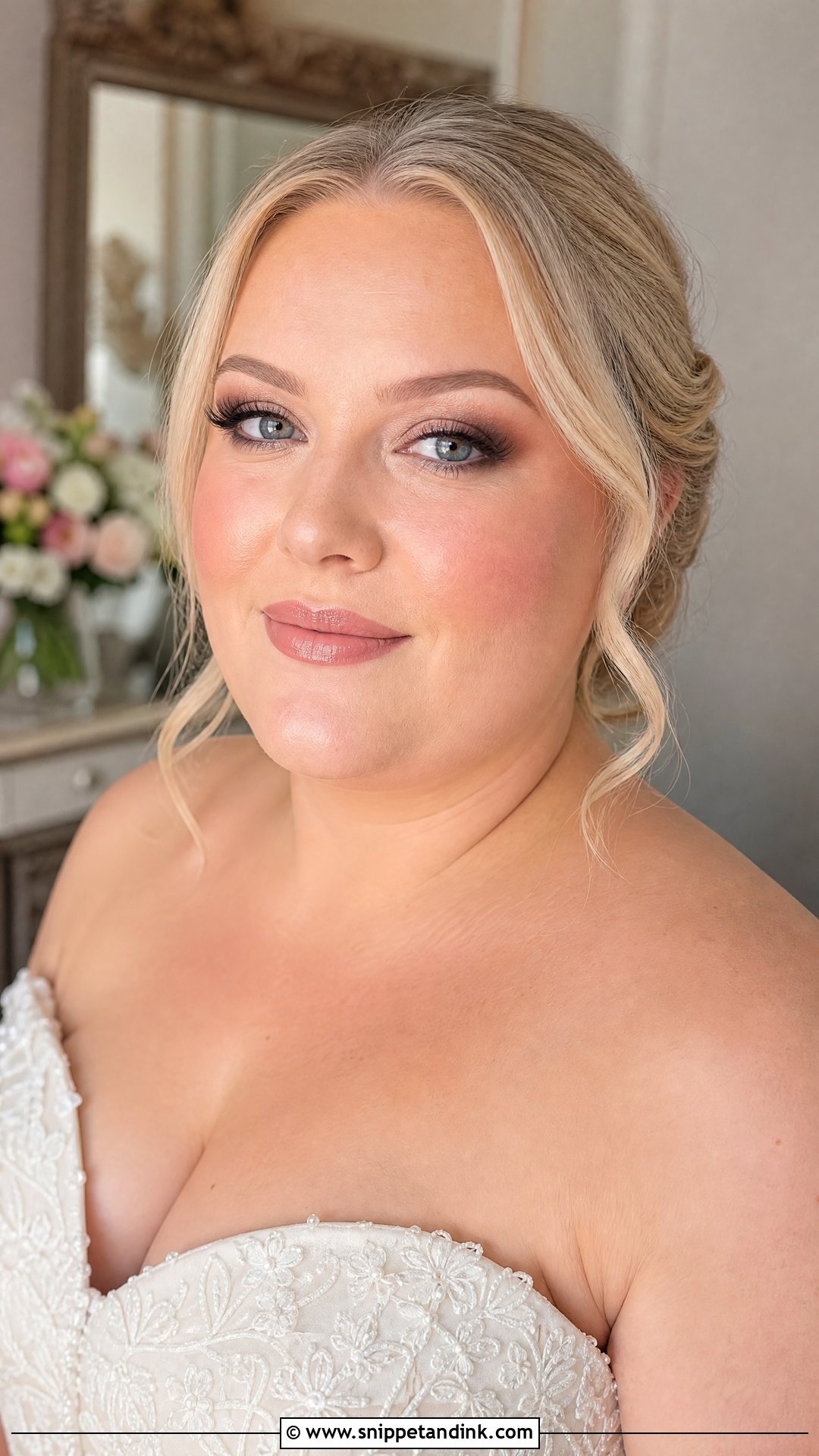 Plus Size Bridal Soft Glam Makeup - Snippet and Ink - 20 Plus Size Bridal Makeup Ideas