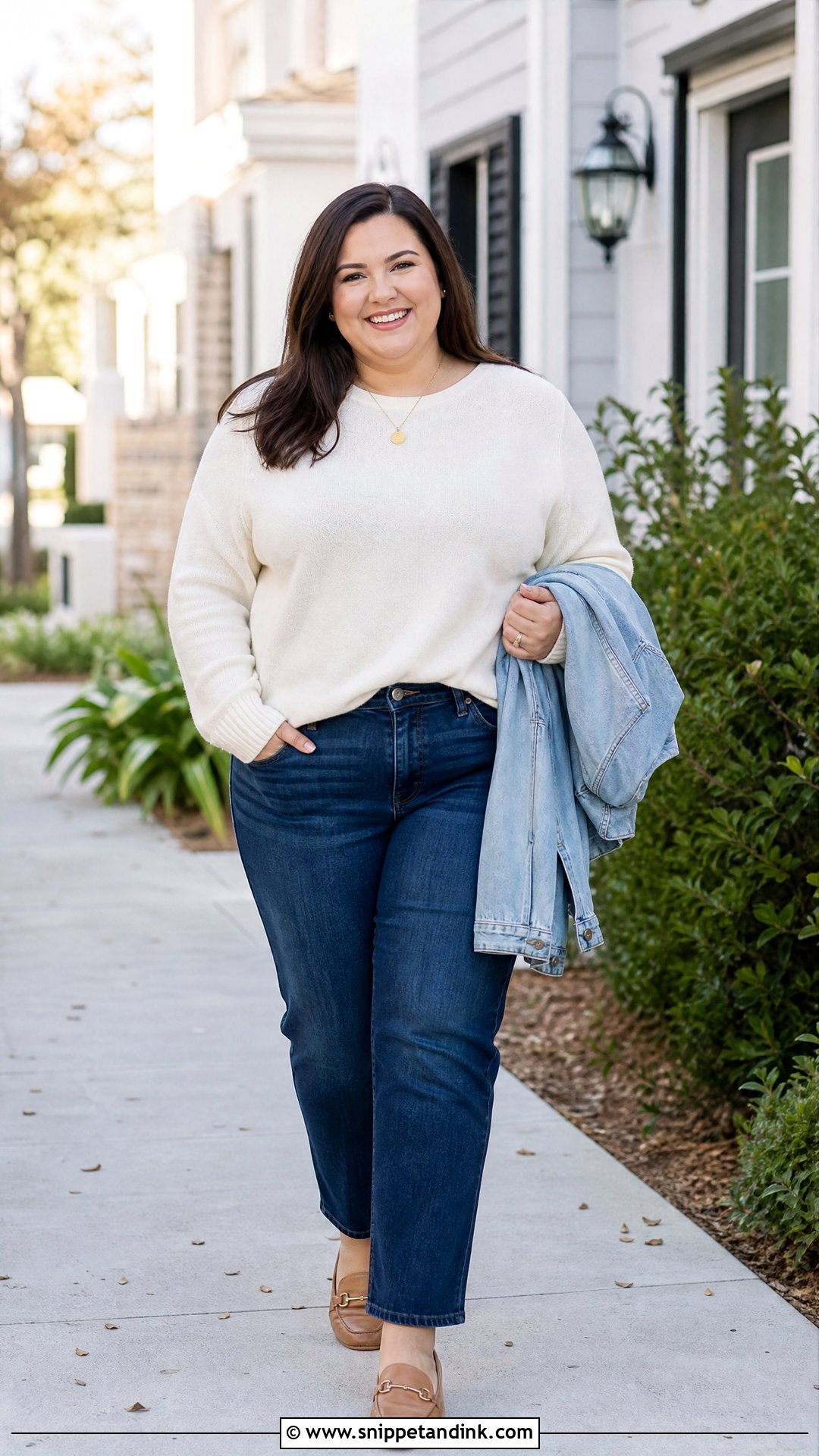 Plus Size Casual Engagement Photo Outfit - Snippet and Ink - 20 plus size engagement photo outfits
