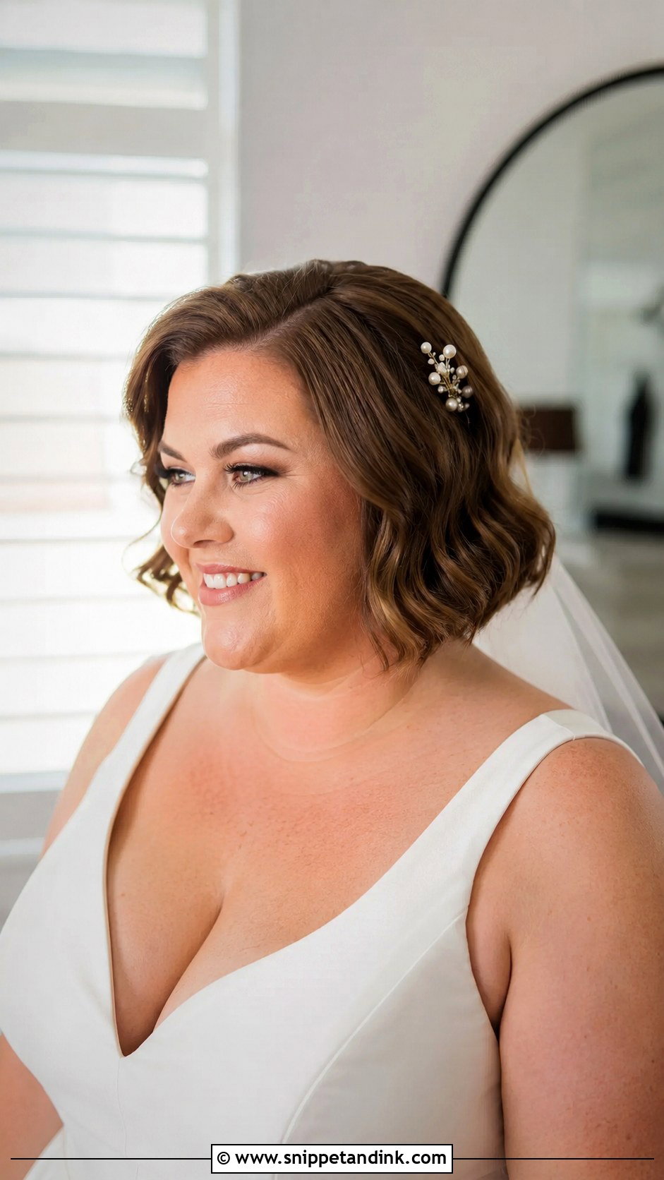 Plus Size Wedding Braided Updo - Snippet and Ink - 15 Plus Size Wedding Hairstyles