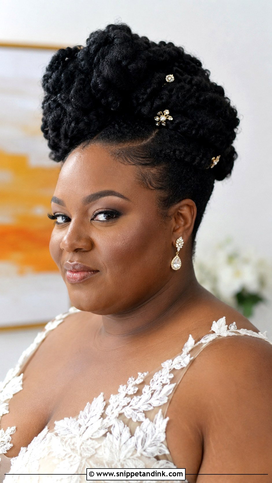 Plus Size Wedding Soft Waves - Snippet and Ink - 15 Plus Size Wedding Hairstyles