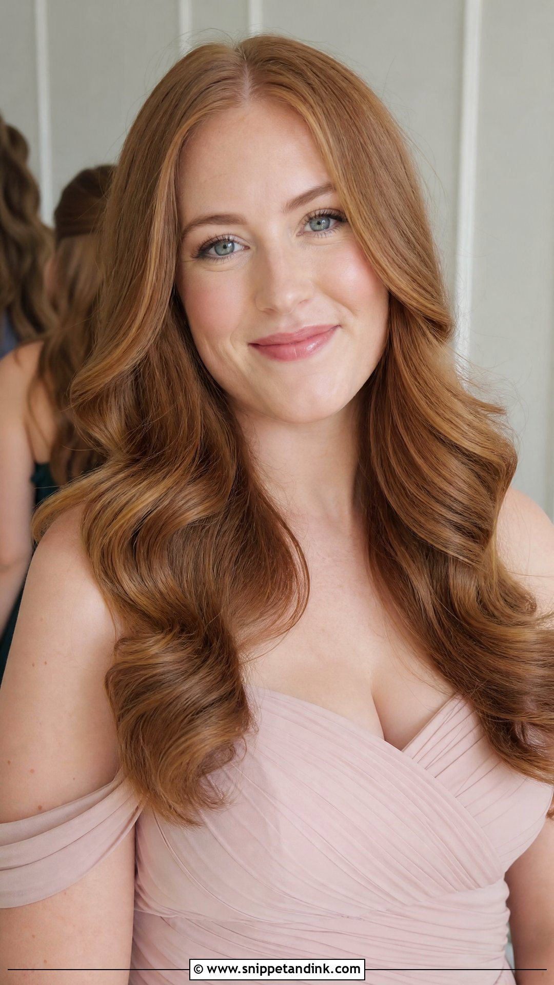 Polished Blowout - Snippet and Ink - 20 Bride Made Hairstyles