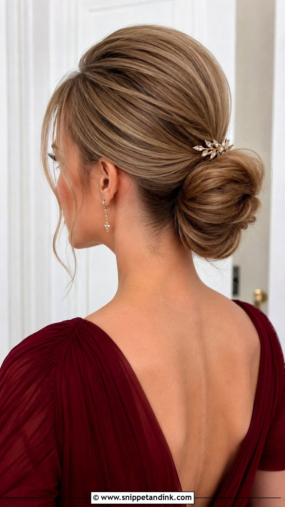 Polished Bun With Volume on Top - Snippet and Ink - 20 Hairstyles for Mother of the Groom