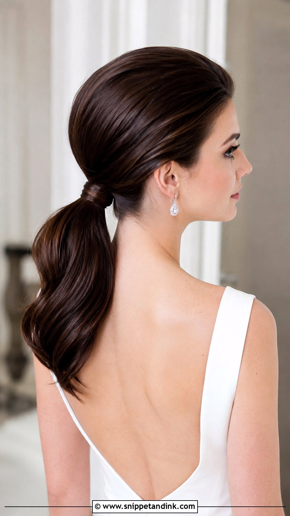 Polished Ponytail With Volume - Snippet and Ink - 20 Kate Middleton Wedding Hair Ideas
