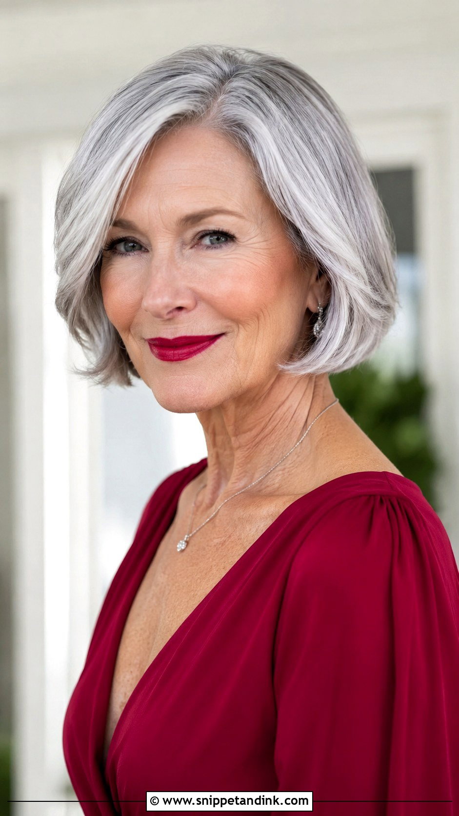 Polished Silver Bob - Snippet and Ink - 20 Mother of the Bride Wedding Hairstyles