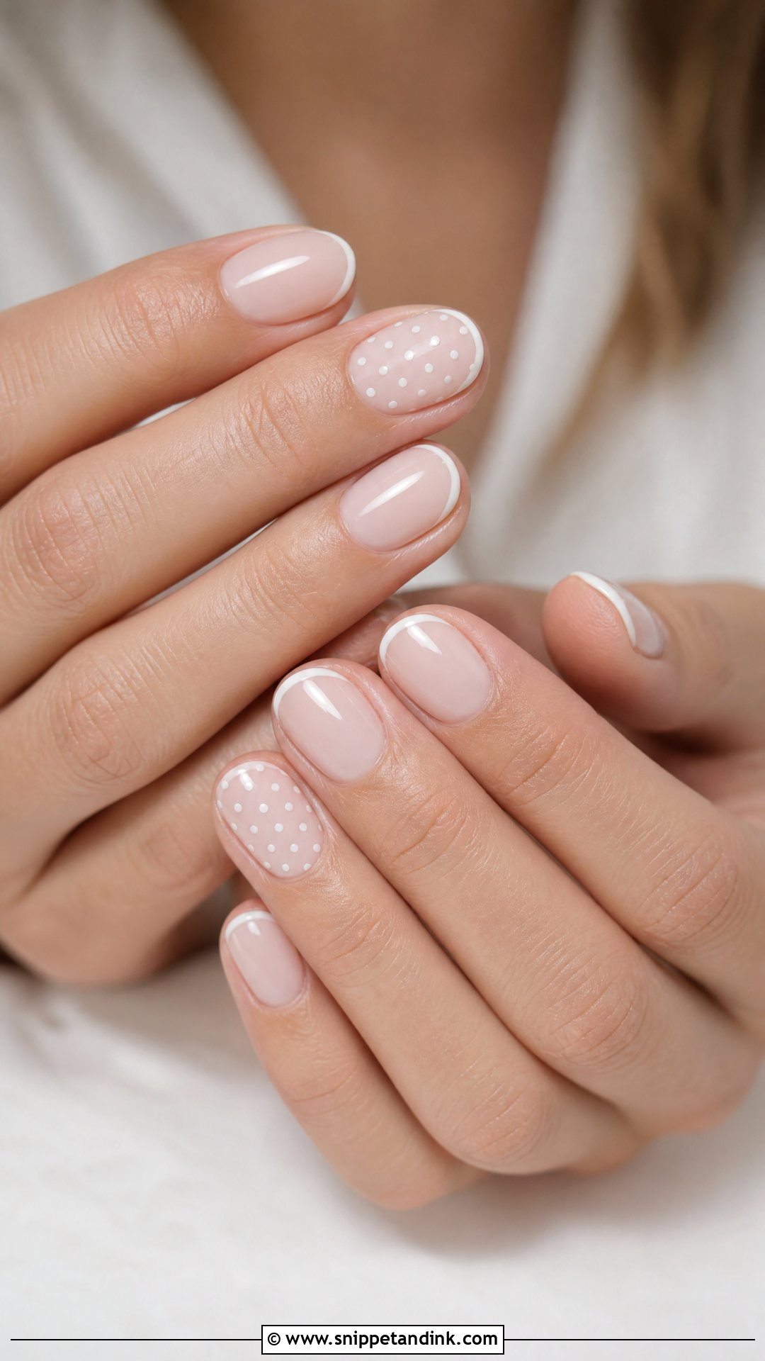 Polka Dot Wedding Nails - Snippet and Ink - 25 Fun Wedding Nails