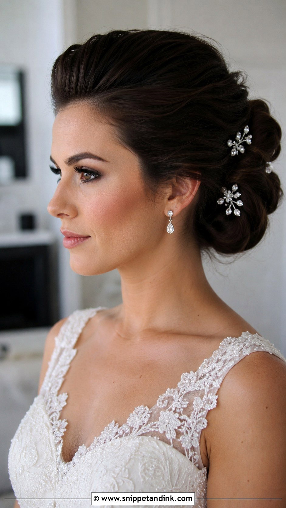 Pompadour Wedding Hairstyle - Snippet and Ink - 25 Vintage Wedding Hairstyles