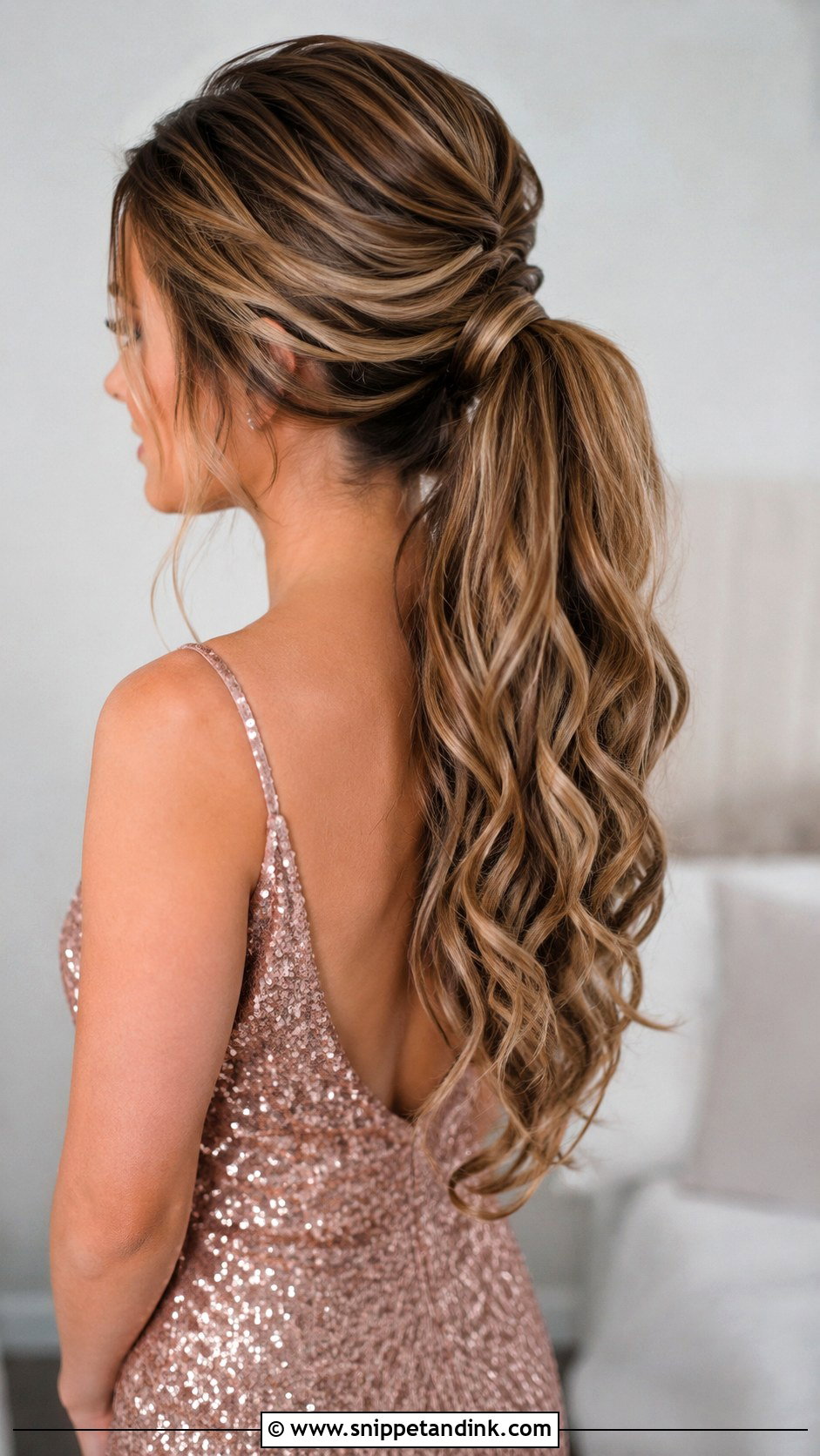 Ponytail Bridesmaid Hairstyle With Extensions - Snippet and Ink - 30 Bridesmaid Hairstyles Ponytail