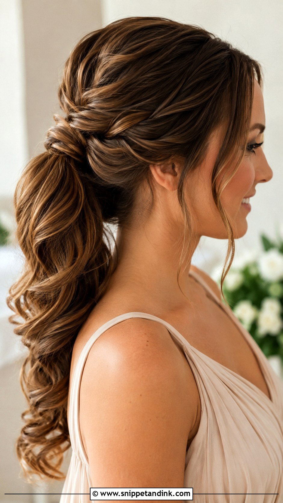 Ponytail Bridesmaid Hairstyle With Twists - Snippet and Ink - 30 Bridesmaid Hairstyles Ponytail
