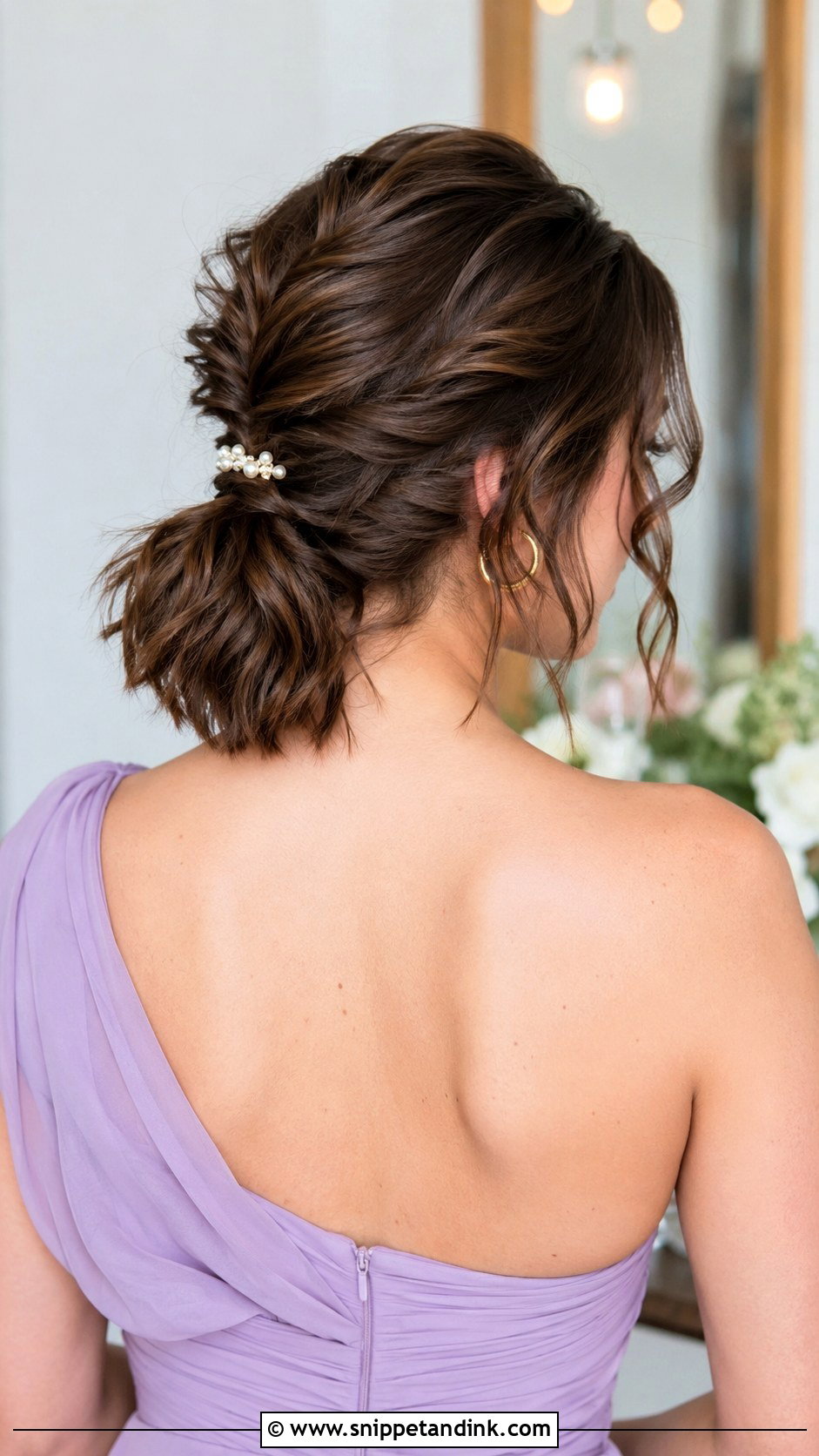 Ponytail For Short Bridesmaid Hair - Snippet and Ink - 20 Bridesmaid Hair Pony Ideas