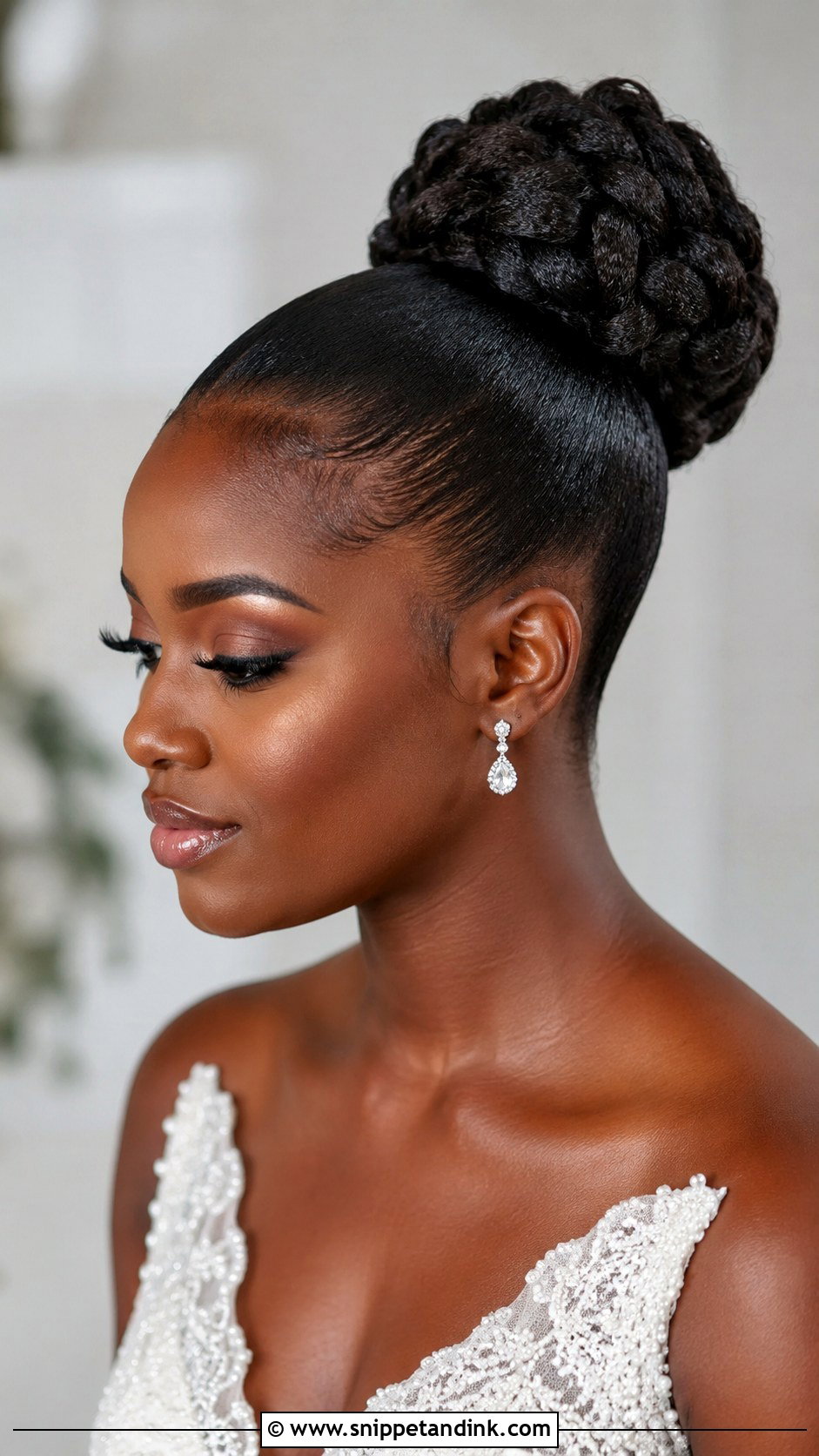 Ponytail Into a Braided Bun - Snippet and Ink - 30 4c Wedding Hairstyles