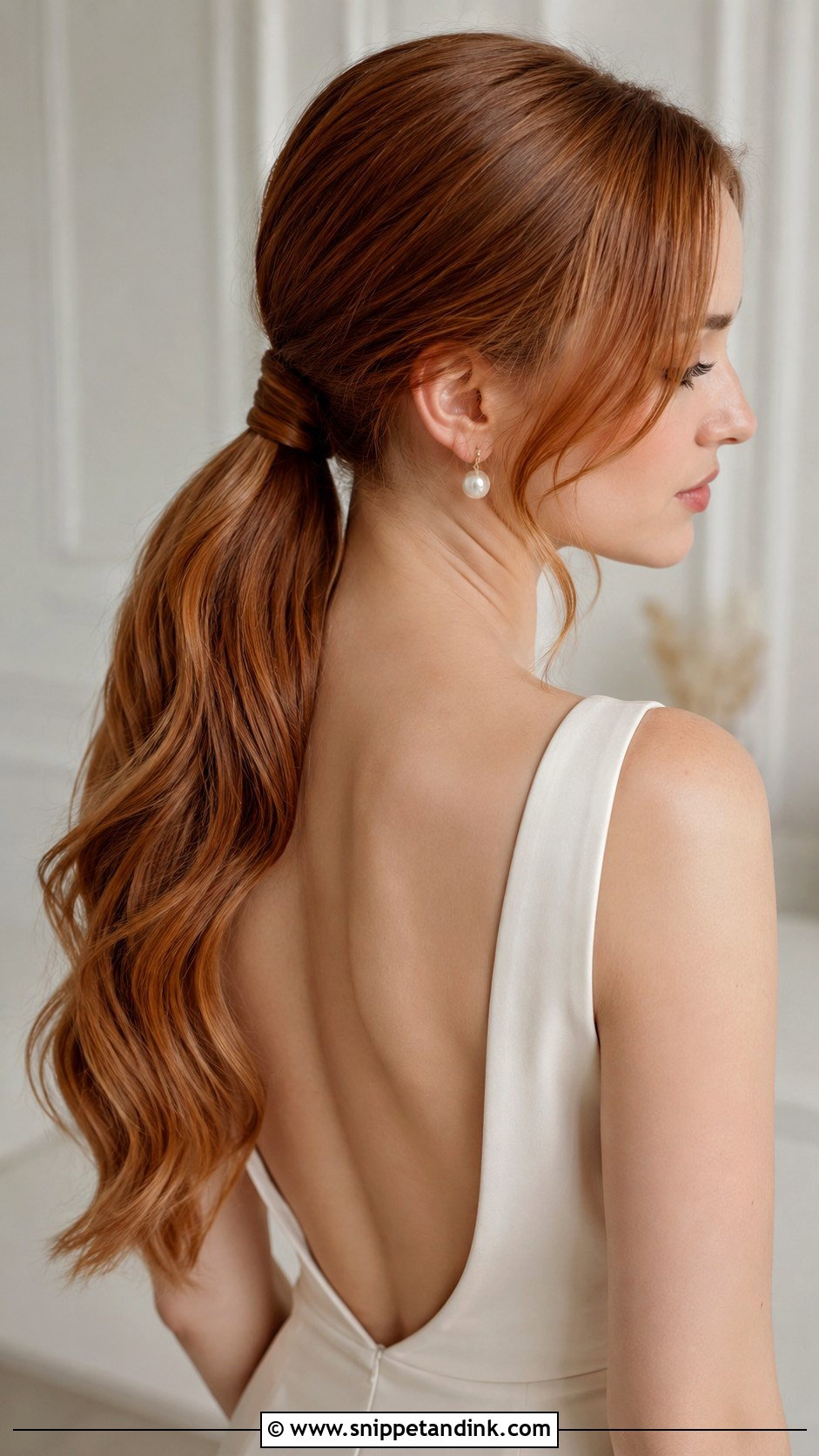 Ponytail Prewedding Hairdo - Snippet and Ink - 15 Prewedding Hairdo Ideas