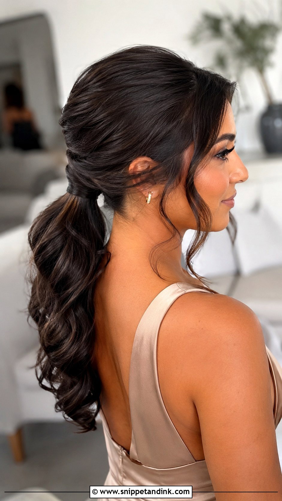 Ponytail Updo Bridesmaid Hair - Snippet and Ink - 20 Simple Bridesmaid Hair Updo Ideas