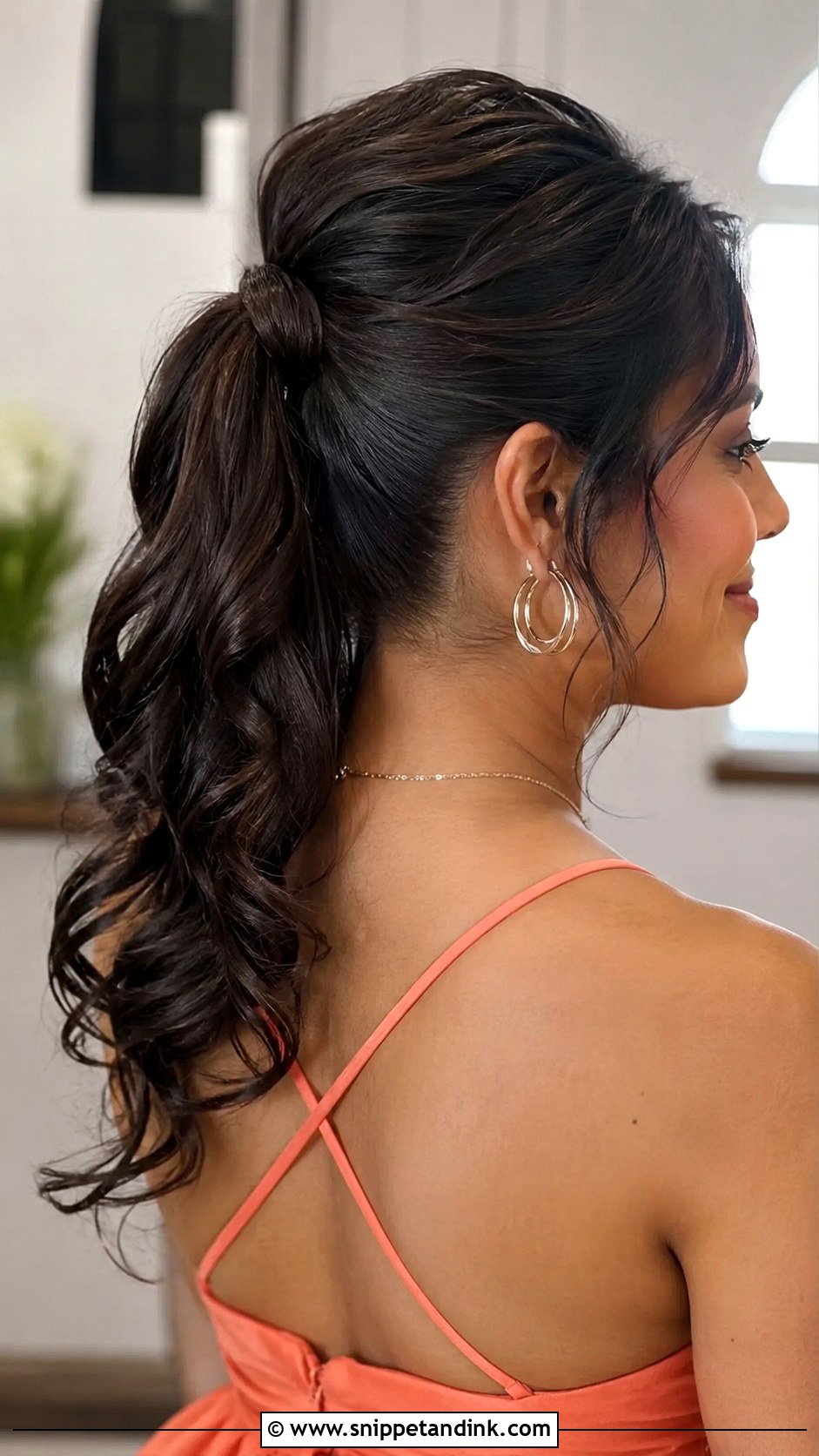 Ponytail Updo Wedding Guest Hair - Snippet and Ink - 15 Wedding Guest Up Dos Hairstyles