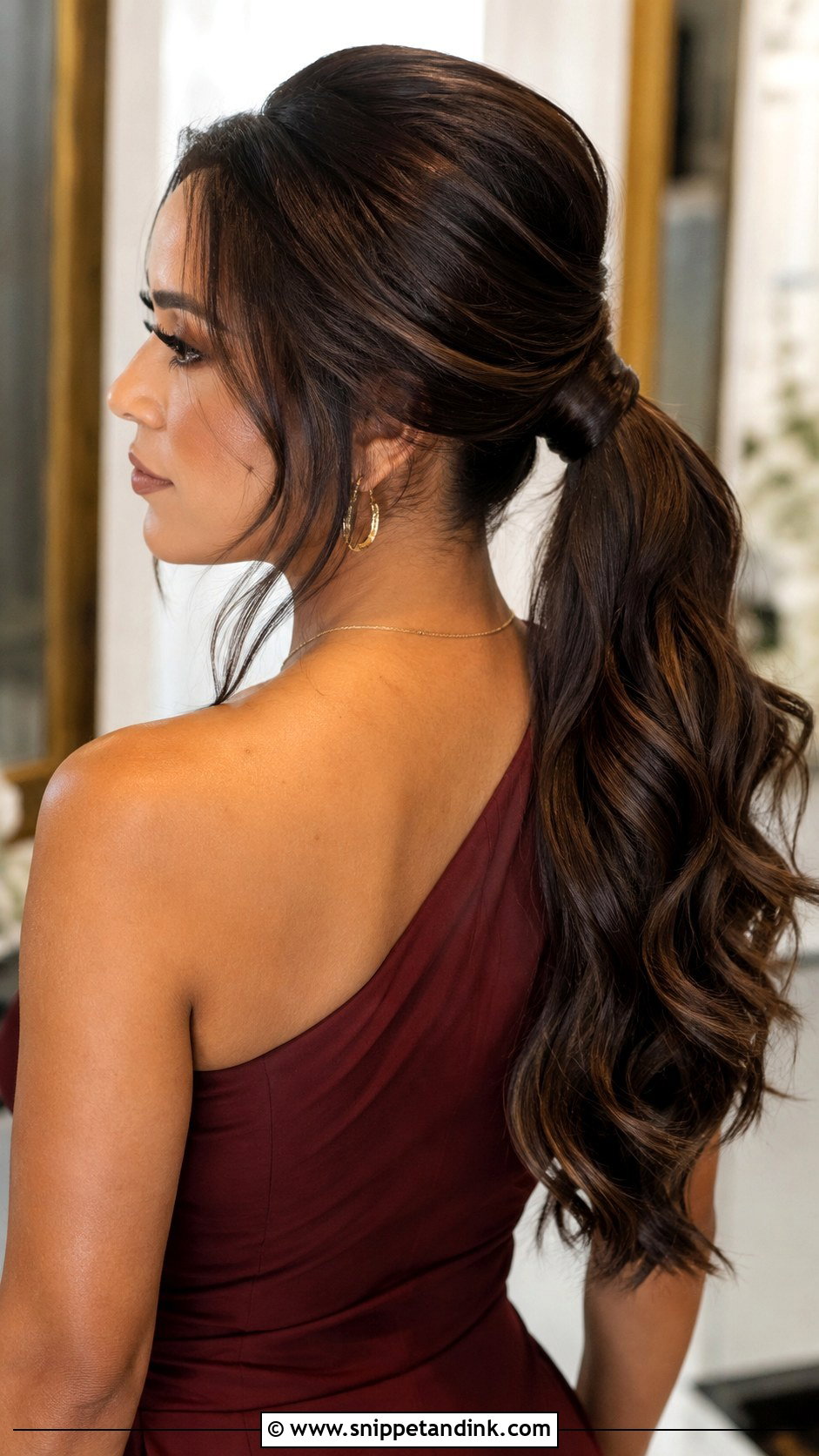 Ponytail Updo Wedding Guest Hair - Snippet and Ink - 20 Hair Updos Wedding Guest