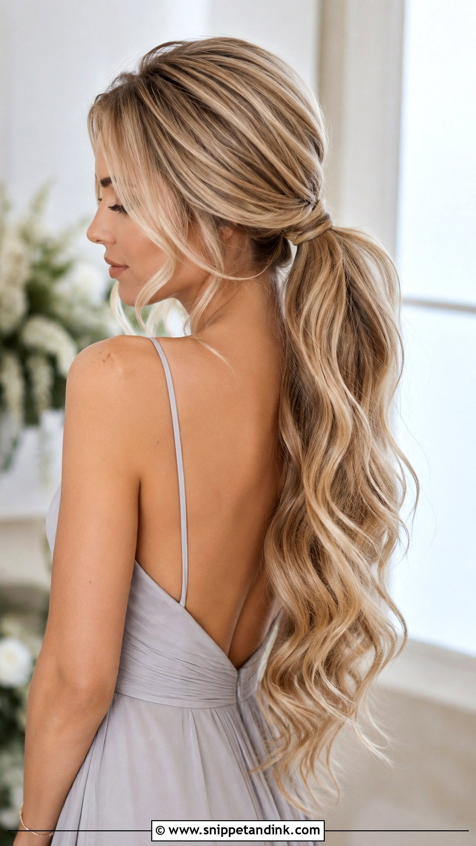 Ponytail Wedding Hairstyle For Long Hair - Snippet and Ink - 25 Wedding Ponytail Hairstyles Bridesmaid